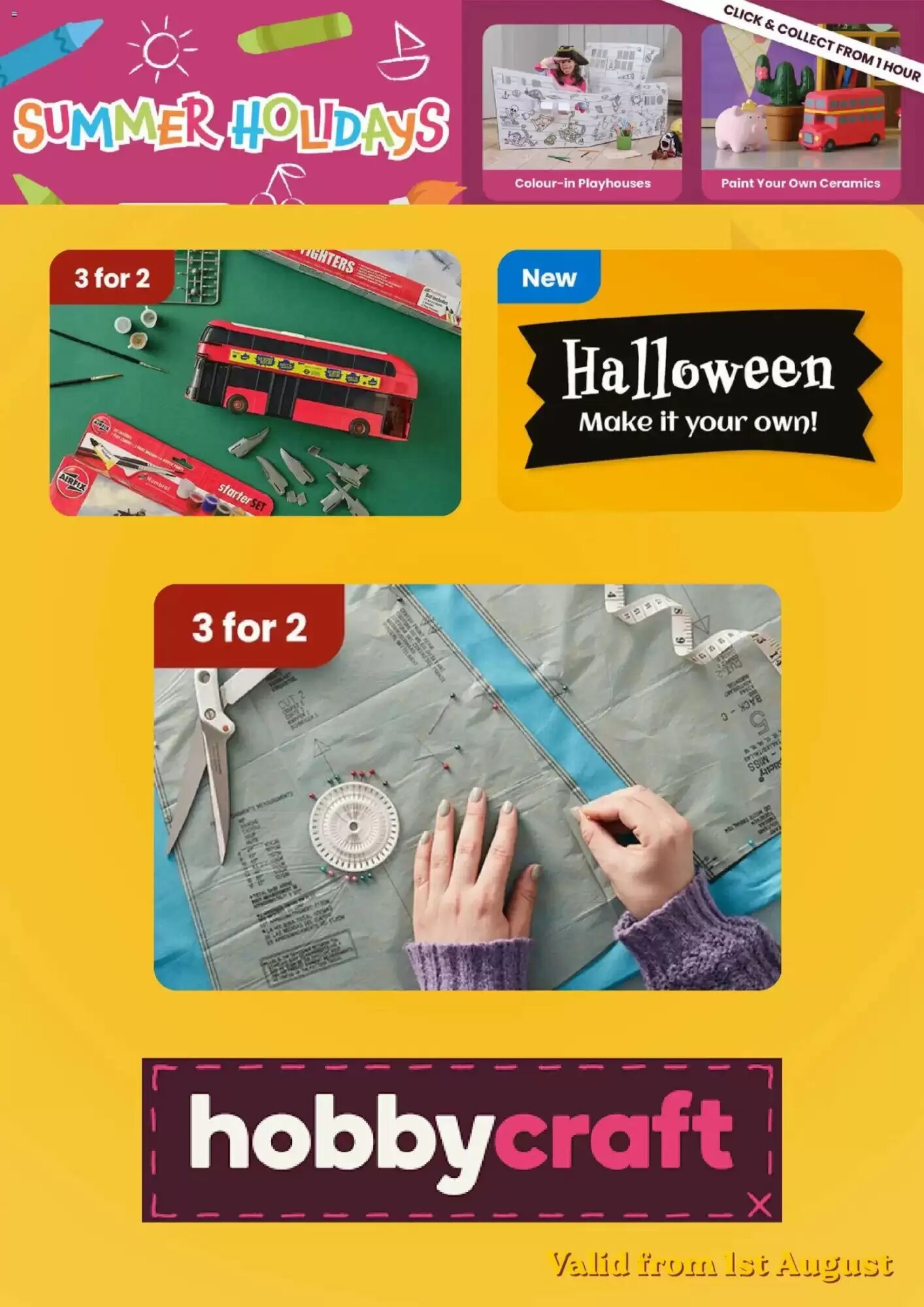 Hobbycraft offers valid from 01/08/2026 - Page 2.