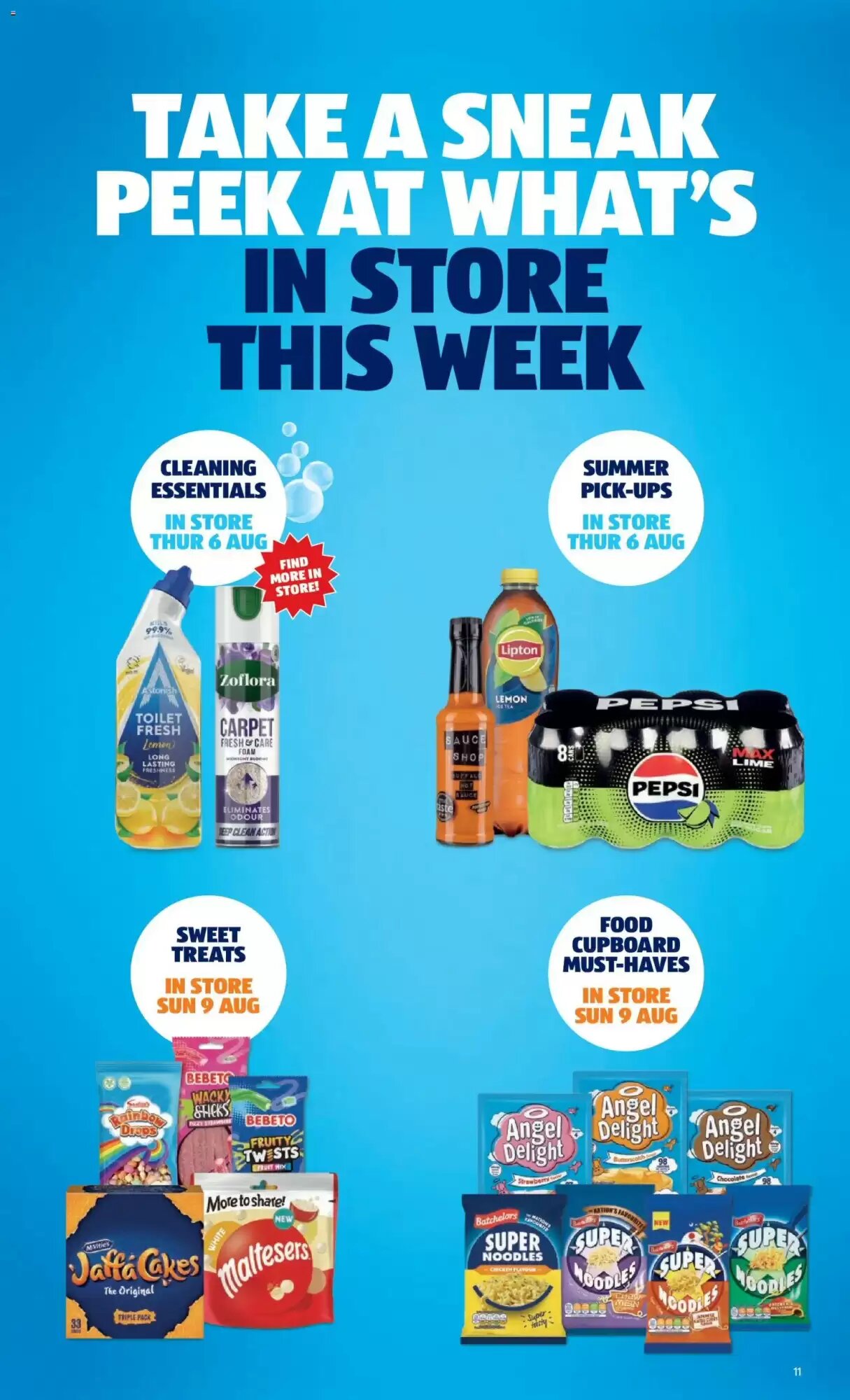 Aldi offers valid from 03/08/2026 - Page 11.