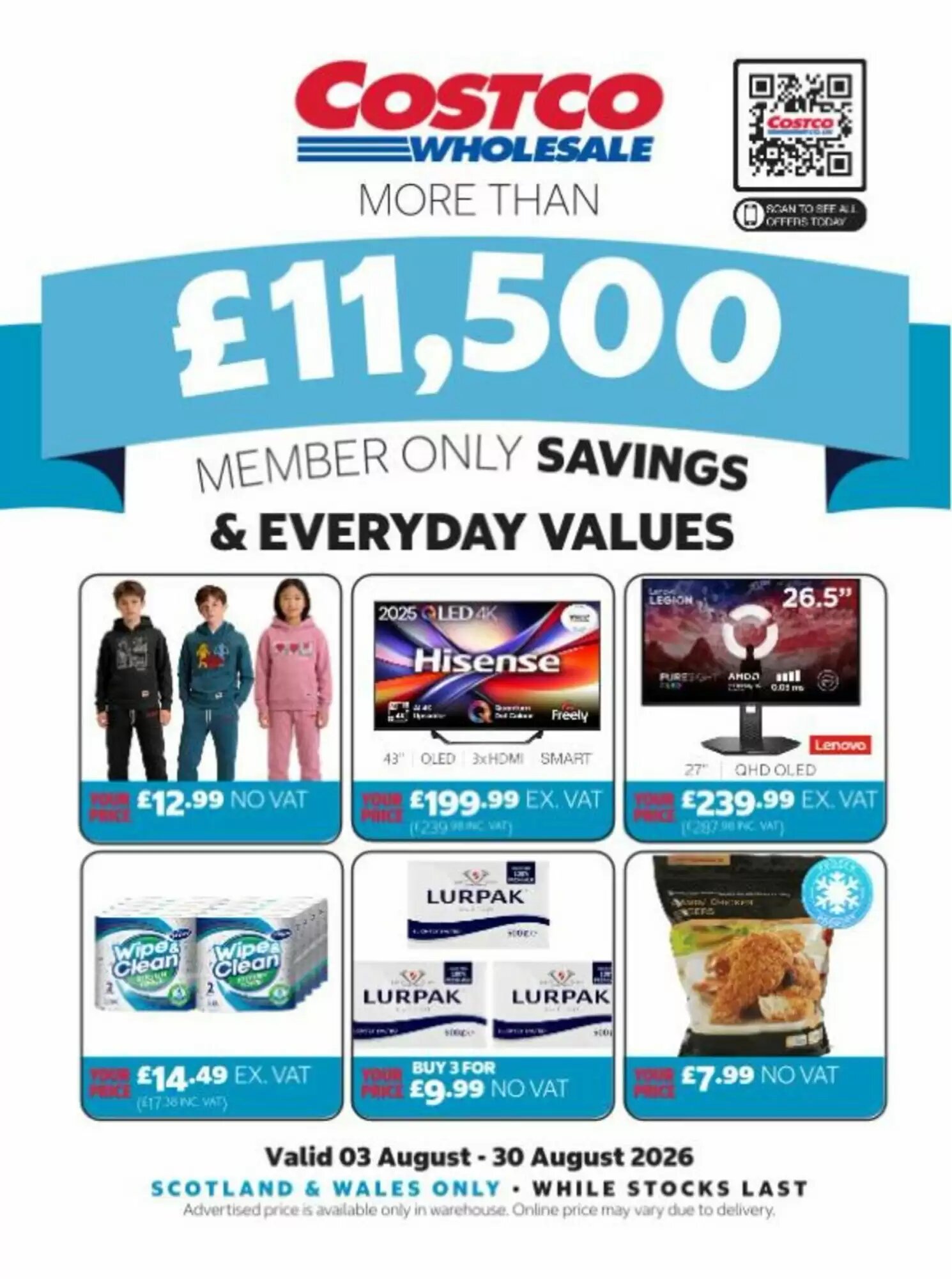 Costco offers valid from 03/08/2026 - Page 1.