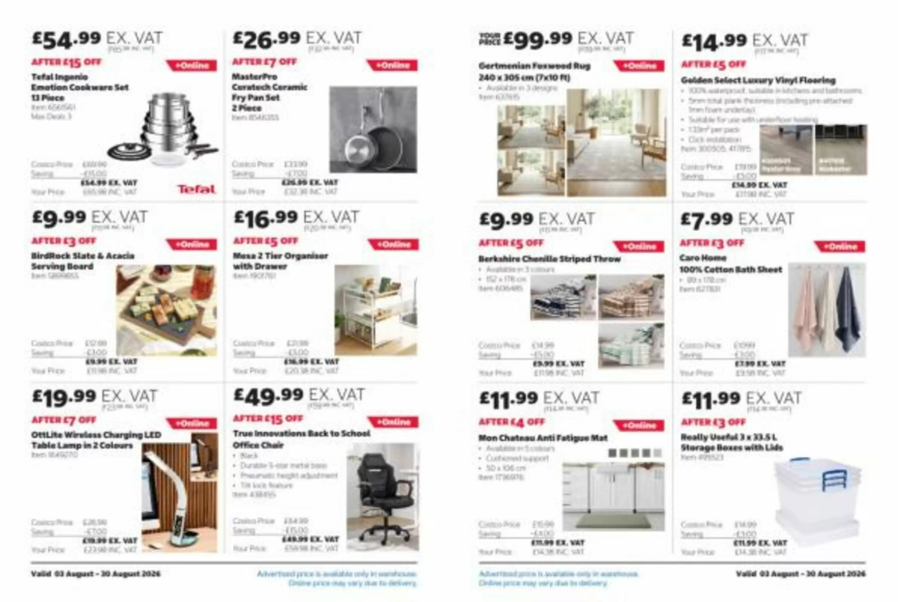 Costco offers valid from 03/08/2026 - Page 3.