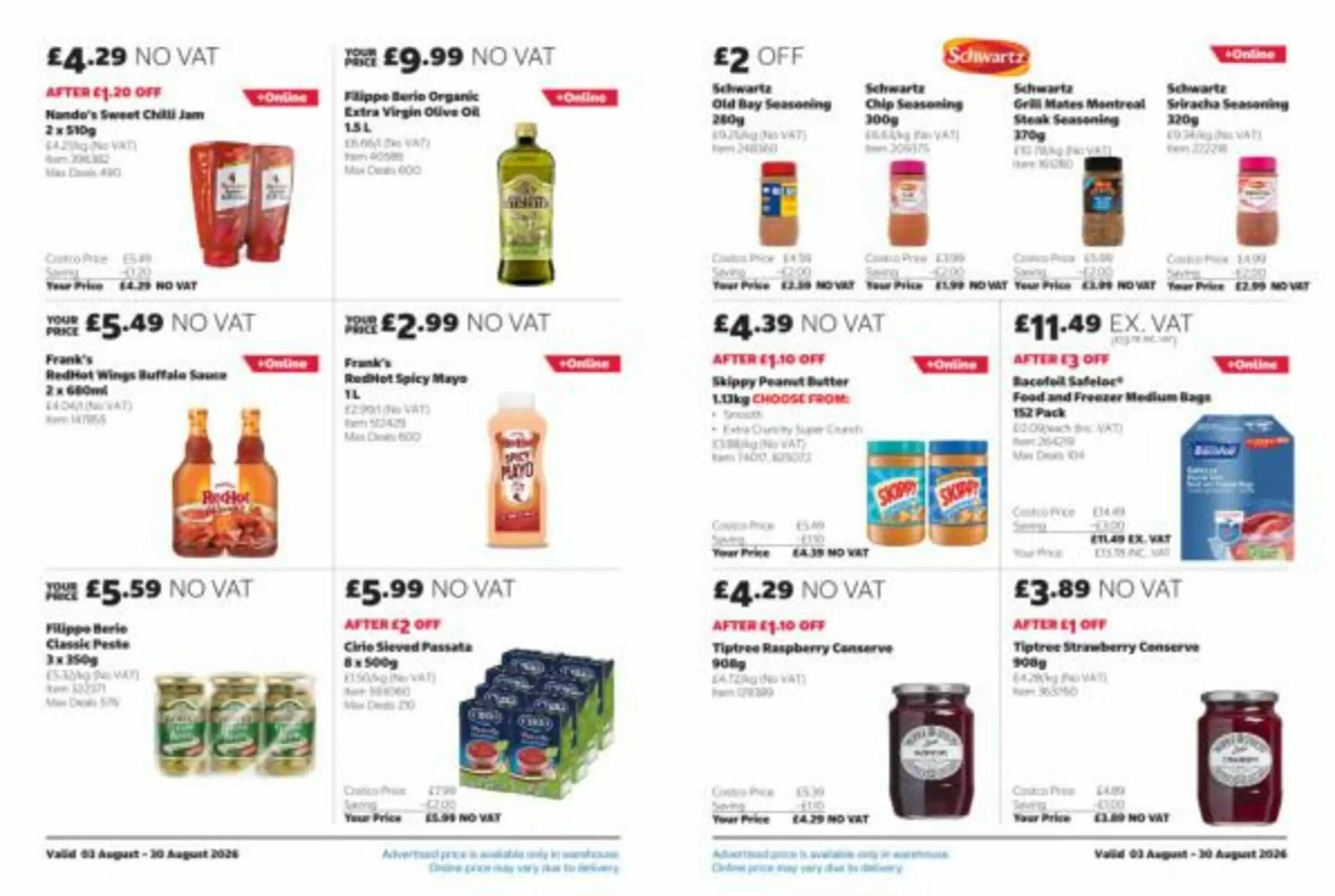 Costco offers valid from 03/08/2026 - Page 6.