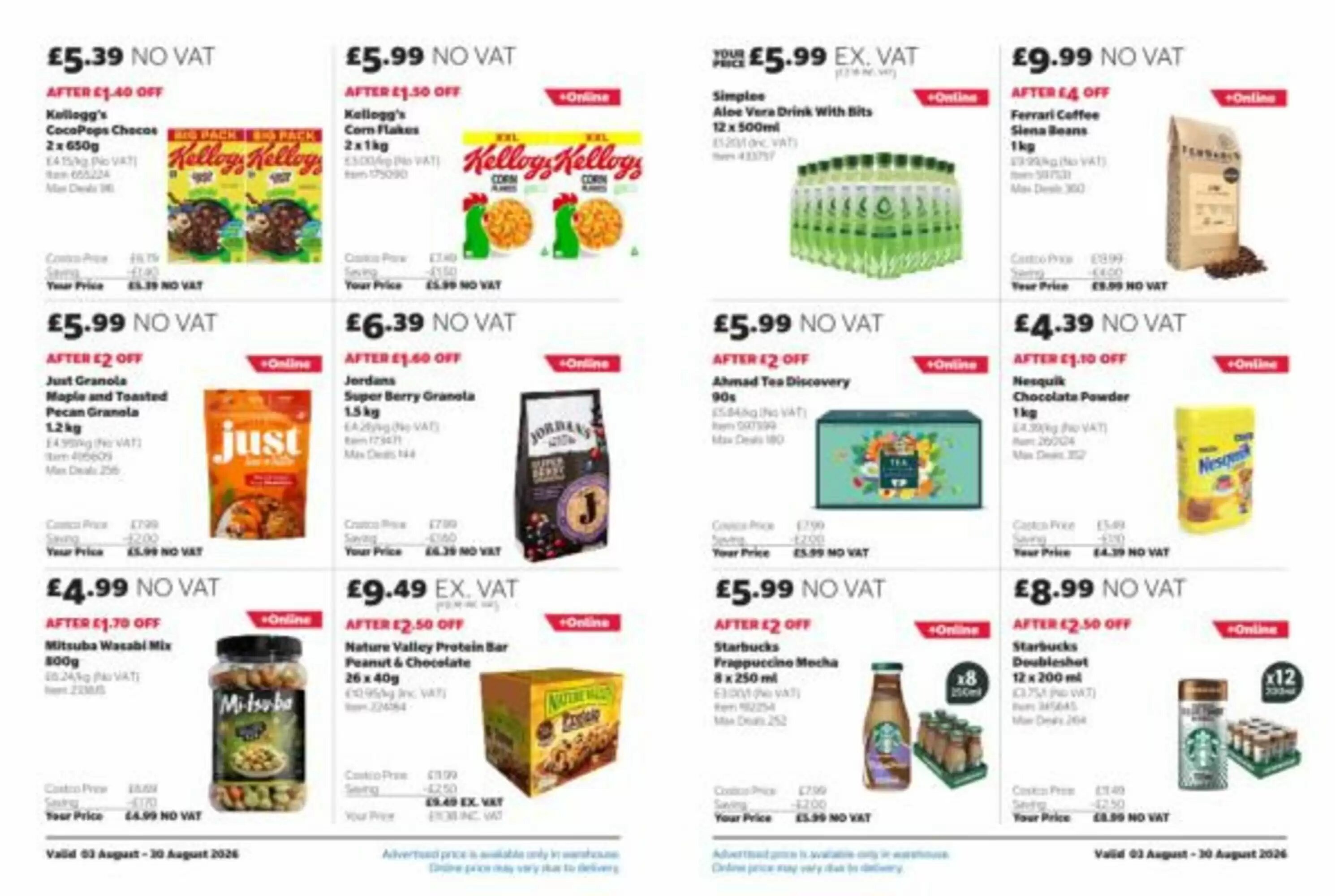Costco offers valid from 03/08/2026 - Page 8.