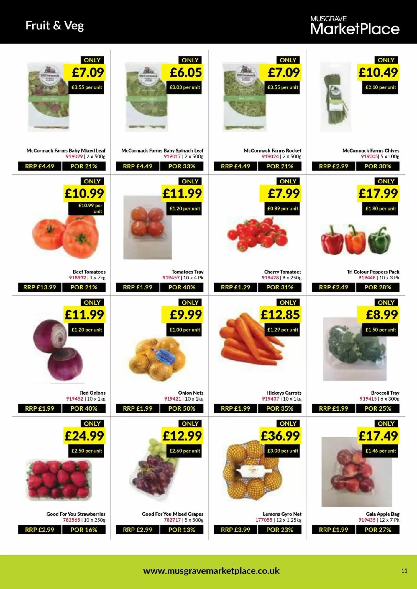 Musgrave MarketPlace offers valid from 03/08/2026 - Page 11.