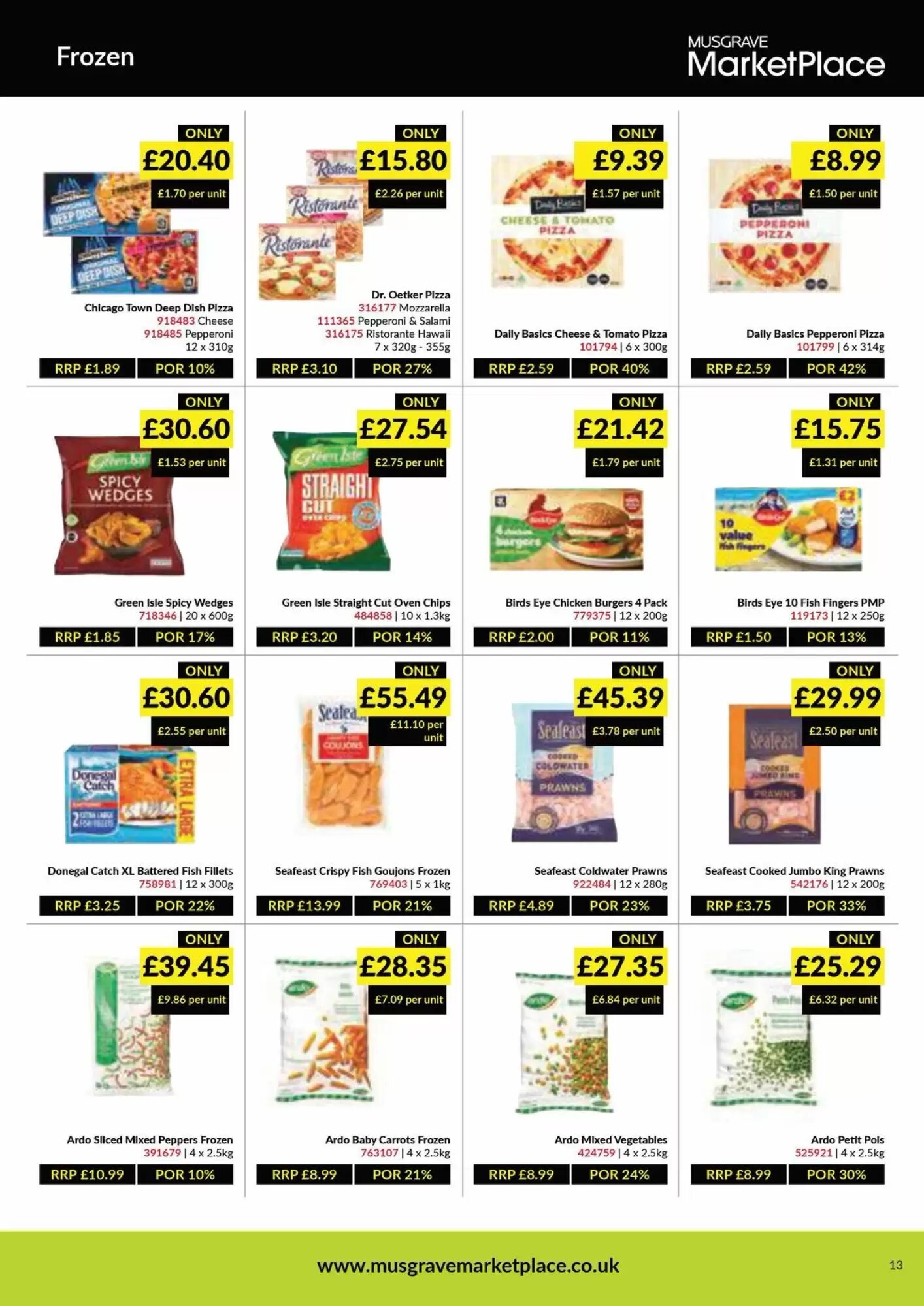 Musgrave MarketPlace offers valid from 03/08/2026 - Page 13.
