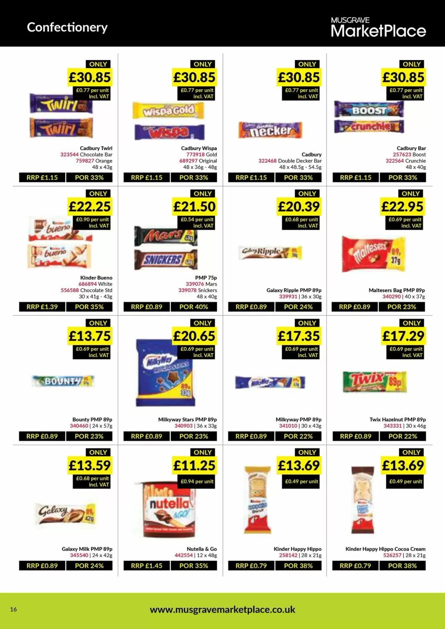 Musgrave MarketPlace offers valid from 03/08/2026 - Page 16.