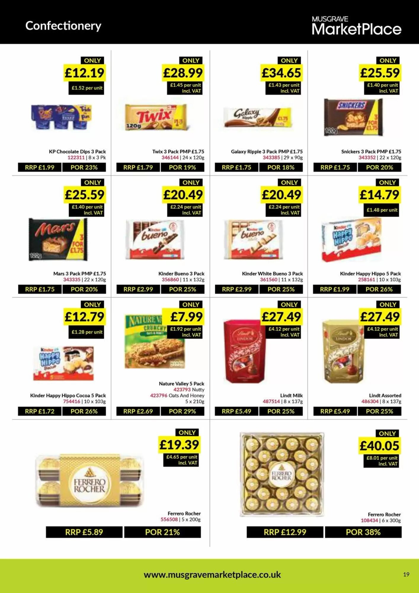Musgrave MarketPlace offers valid from 03/08/2026 - Page 19.