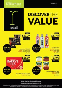 Musgrave MarketPlace offers valid from 03/08/2026