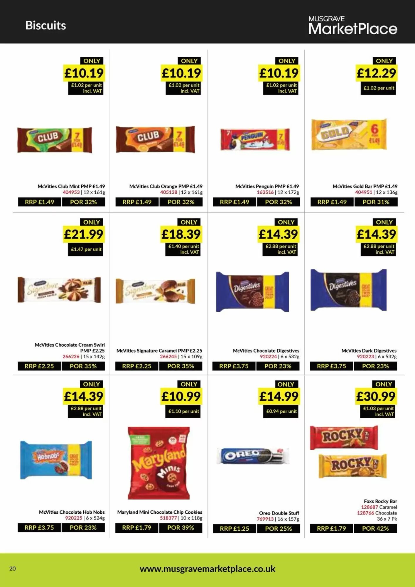Musgrave MarketPlace offers valid from 03/08/2026 - Page 20.
