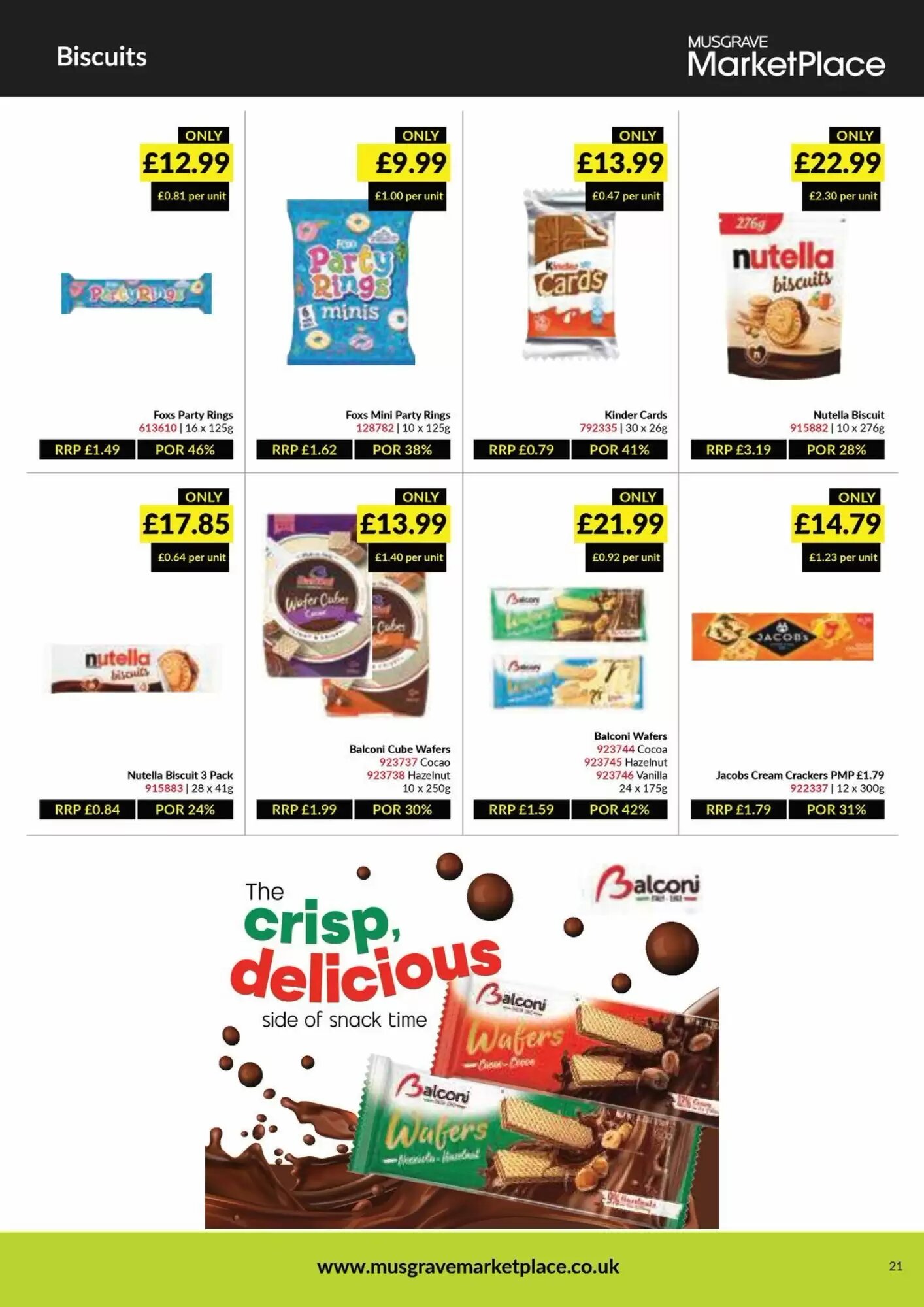 Musgrave MarketPlace offers valid from 03/08/2026 - Page 21.