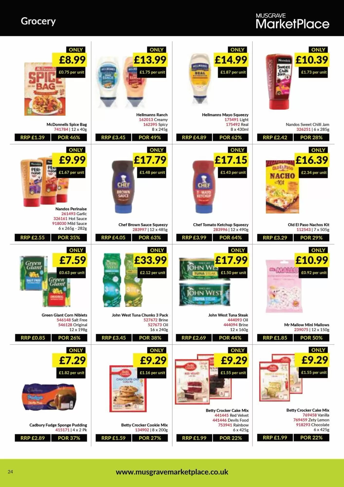 Musgrave MarketPlace offers valid from 03/08/2026 - Page 24.