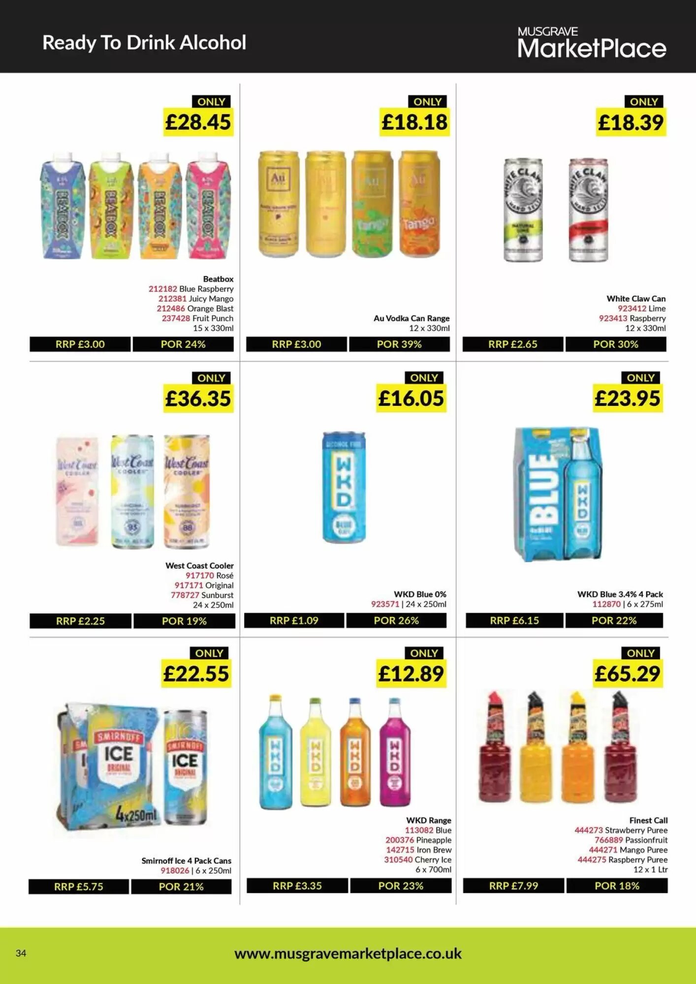Musgrave MarketPlace offers valid from 03/08/2026 - Page 34.