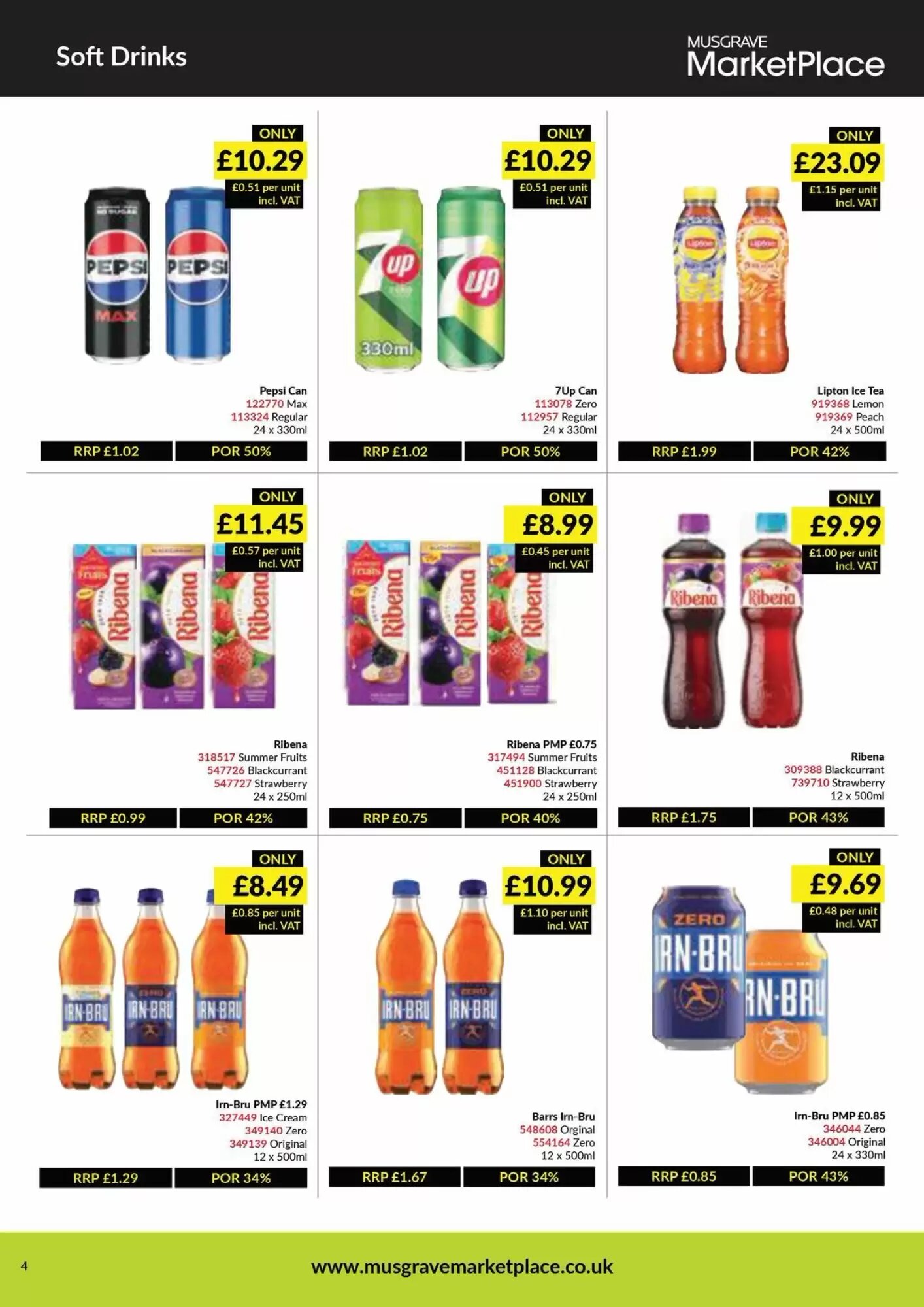 Musgrave MarketPlace offers valid from 03/08/2026 - Page 4.