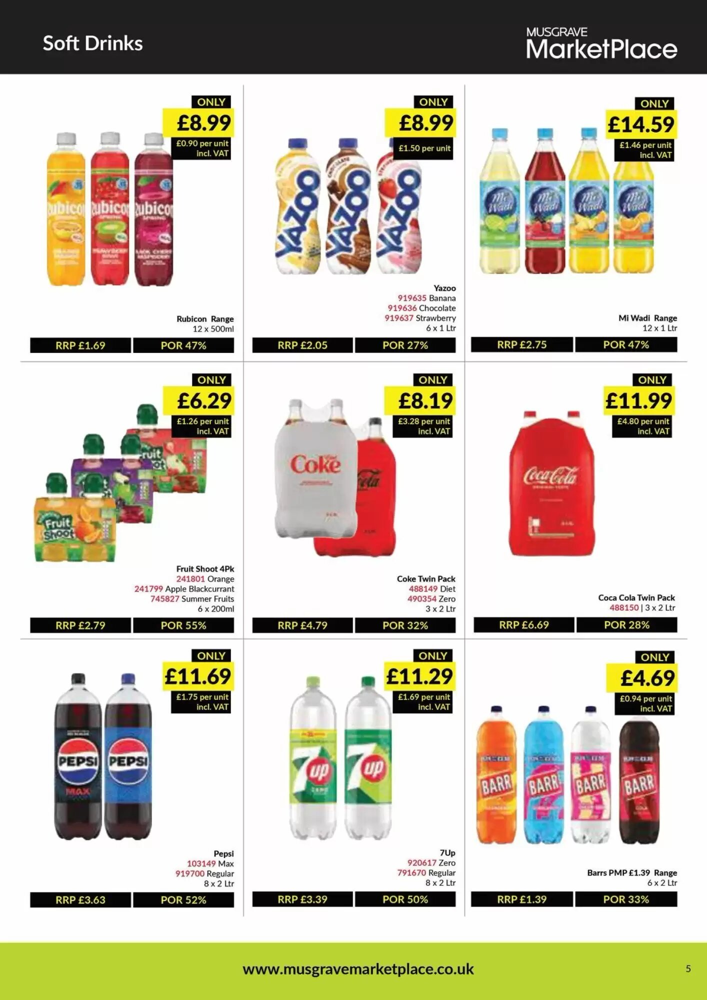 Musgrave MarketPlace offers valid from 03/08/2026 - Page 5.