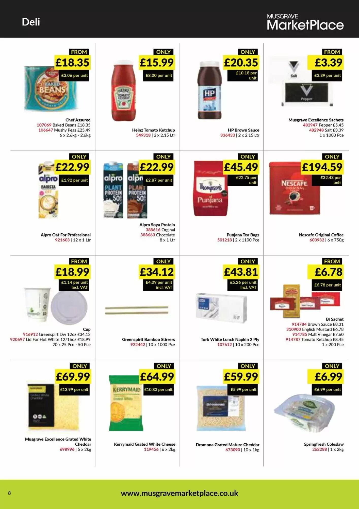 Musgrave MarketPlace offers valid from 03/08/2026 - Page 8.