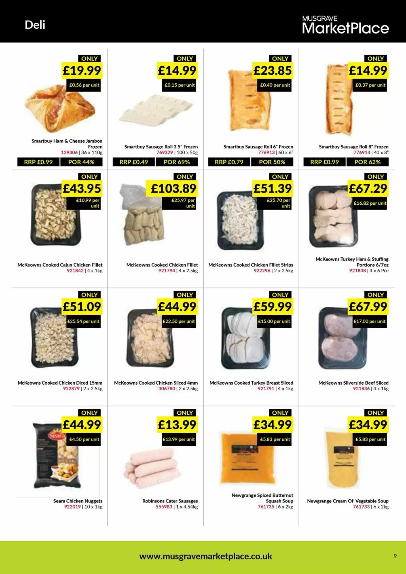 Musgrave MarketPlace offers valid from 03/08/2026 - Page 9.