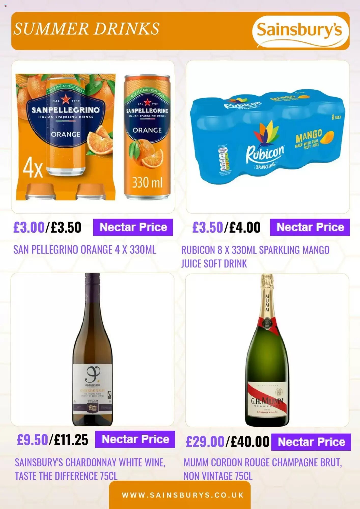 Sainsbury's offers valid from 04/08/2026 - Page 4.