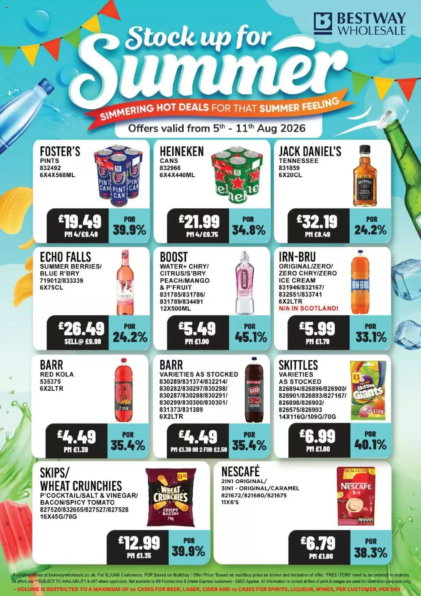 Bestway offers valid from 05/08/2026 - Page 1.