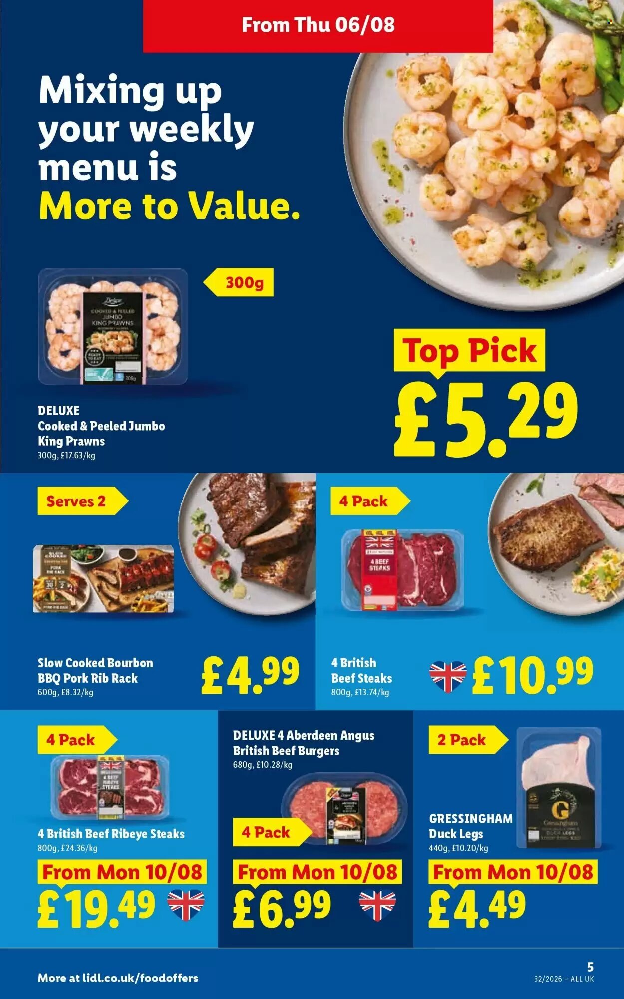 Lidl offers valid from 06/08/2026 - Page 5.