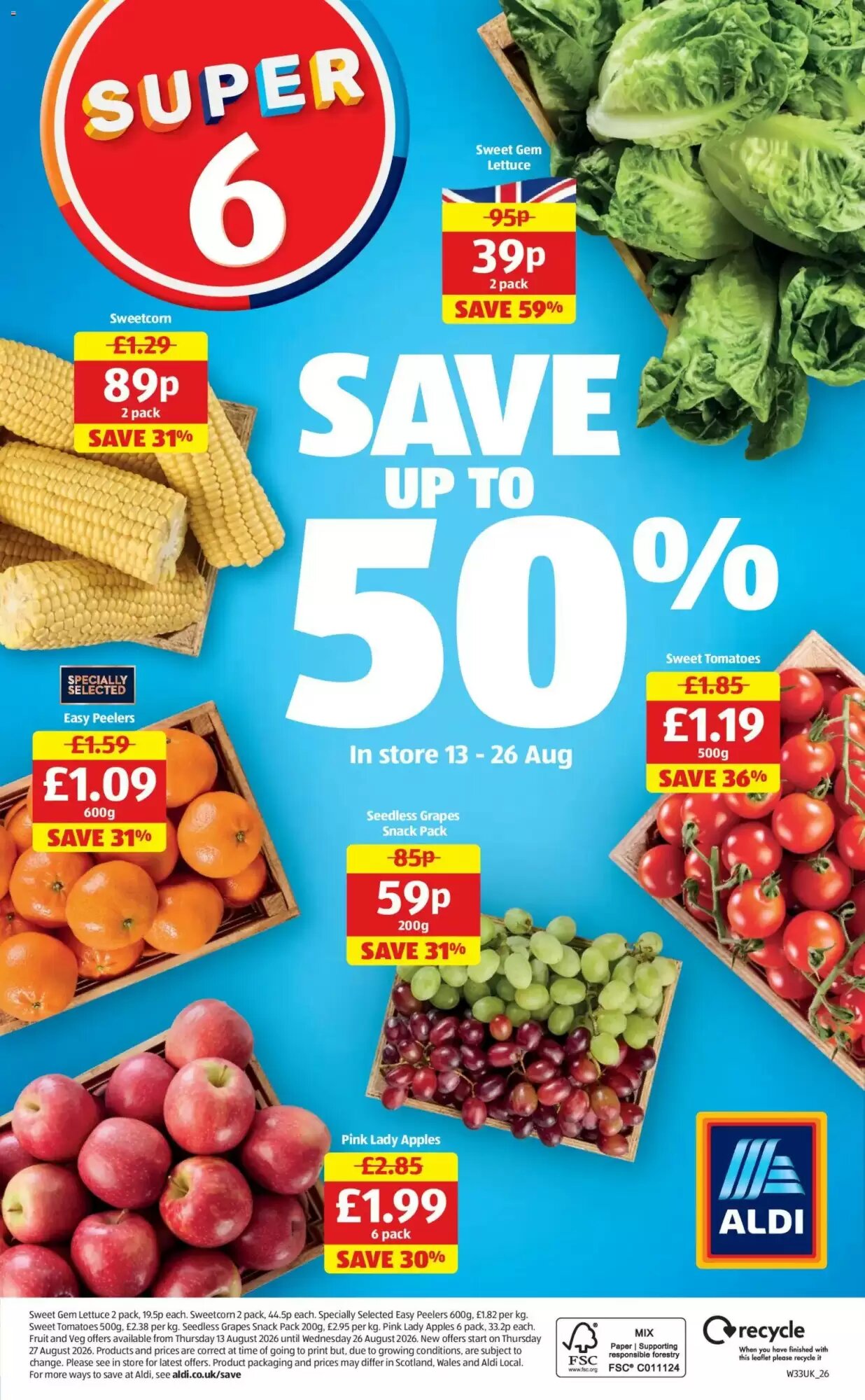 Aldi offers valid from 06/08/2026 - Page 20.