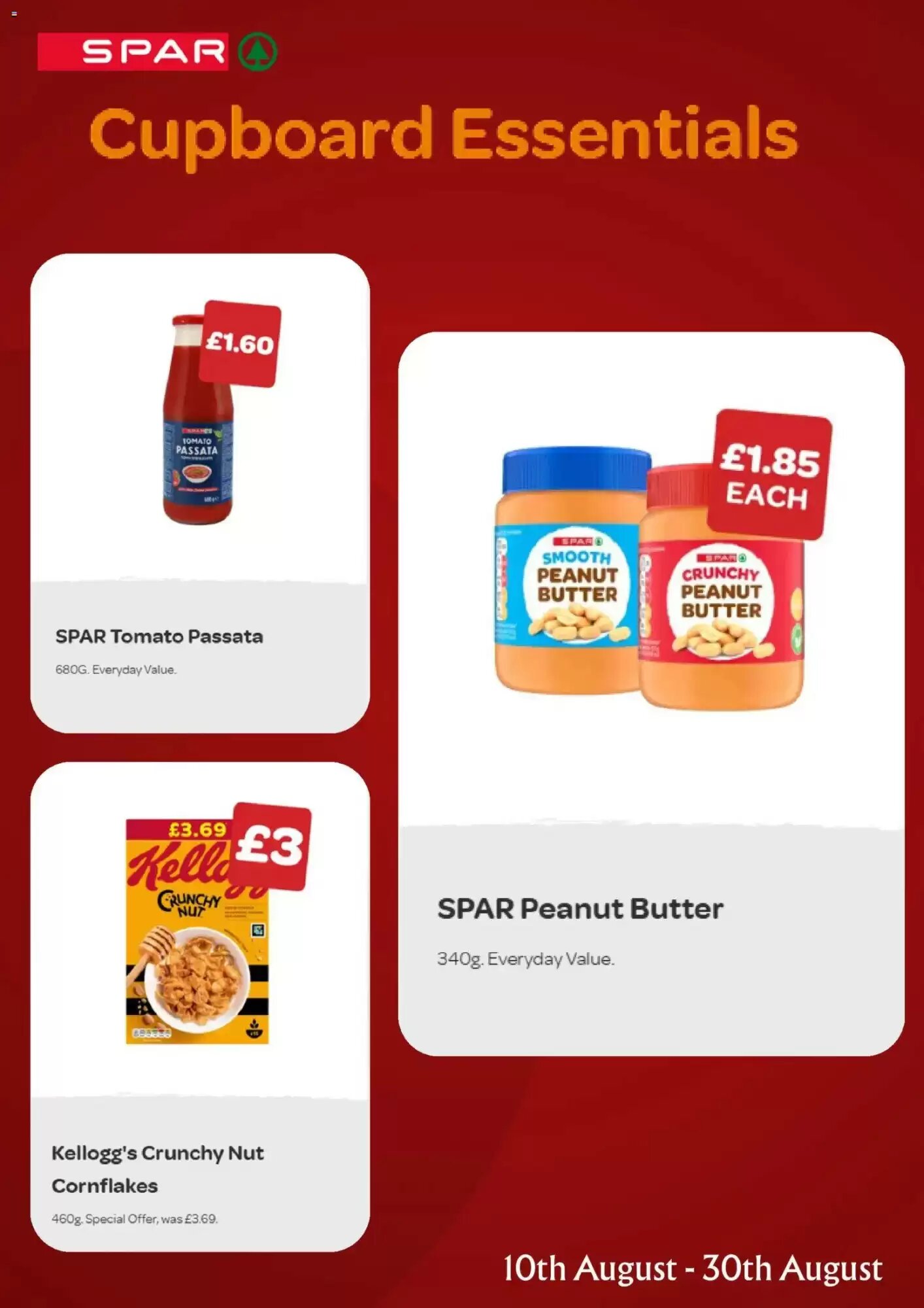 Spar offers valid from 10/08/2026 - Page 4.