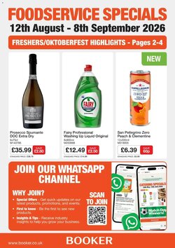 Booker Wholesale offers valid from 12/08/2026