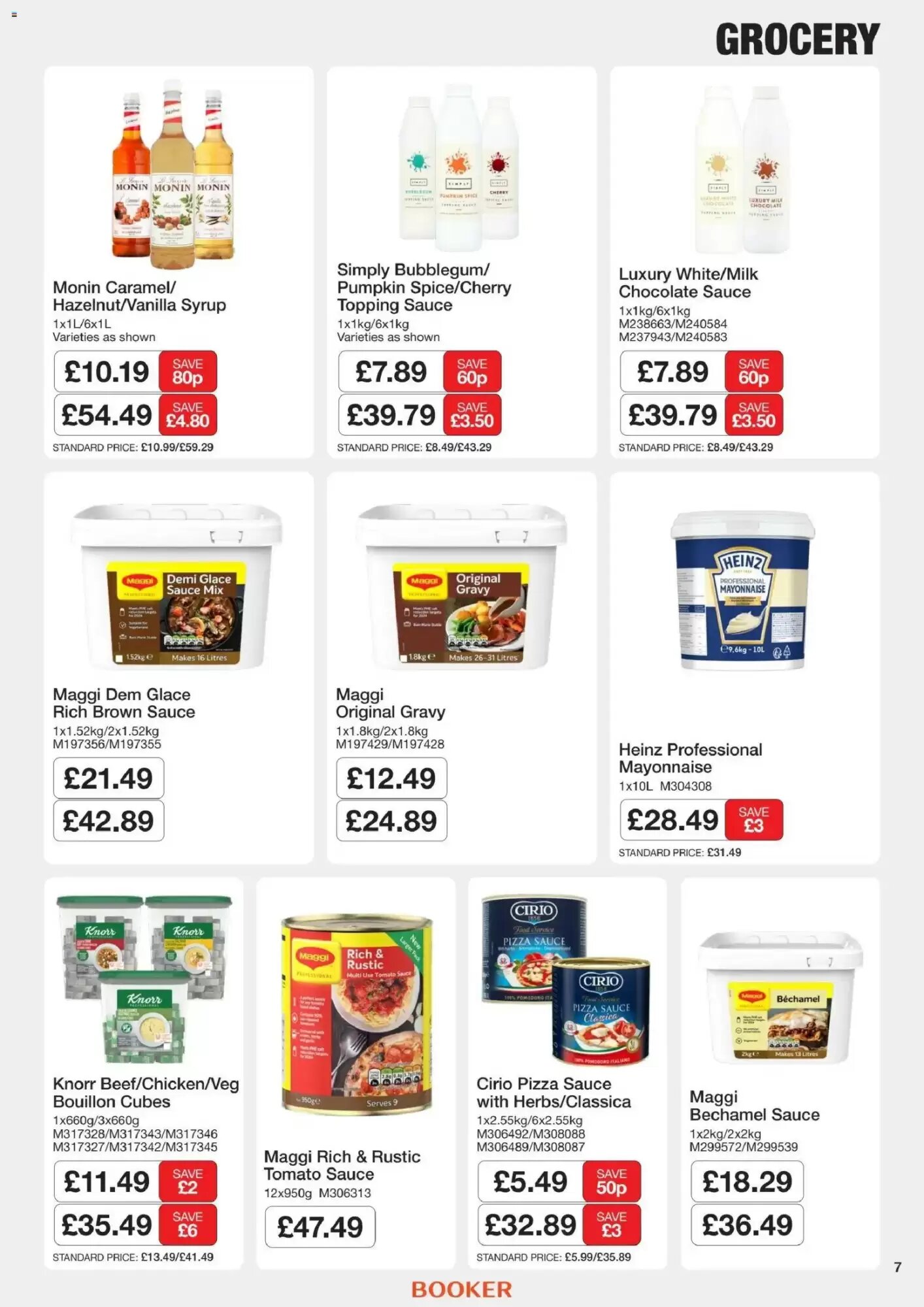 Booker Wholesale offers valid from 12/08/2026 - Page 7.