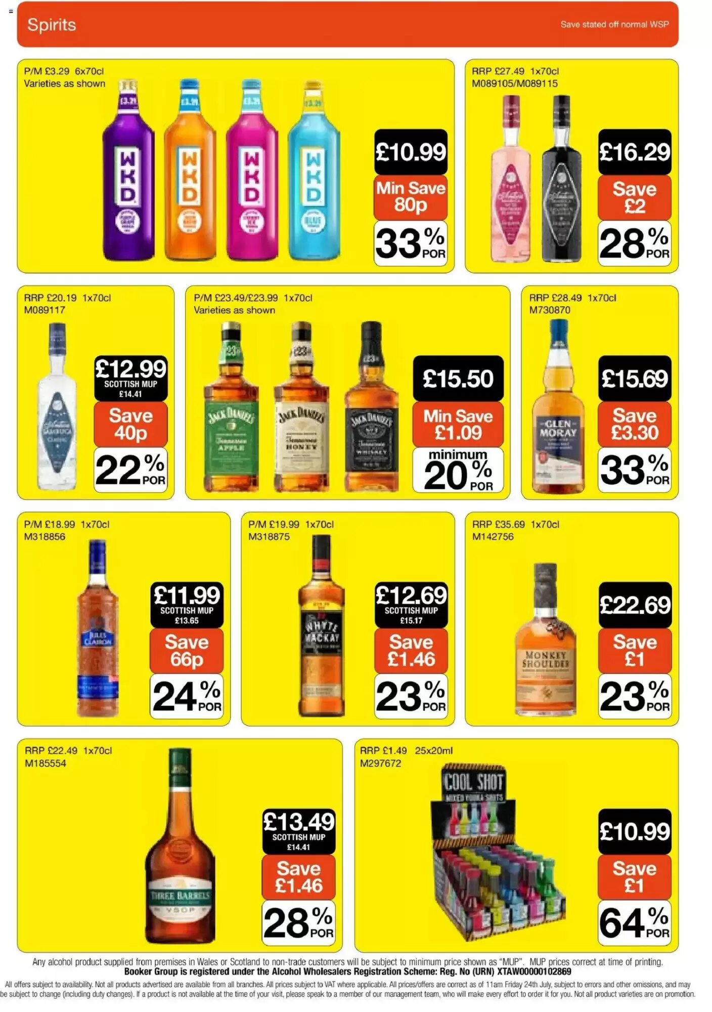 Booker Wholesale offers valid from 12/08/2026 - Page 18.