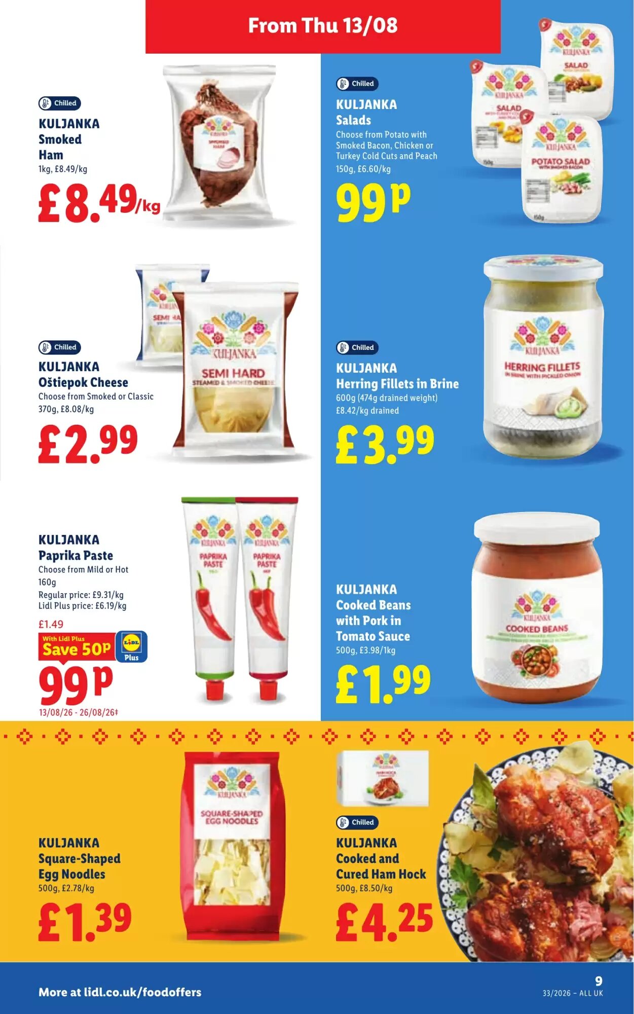 Lidl offers valid from 13/08/2026 - Page 11.
