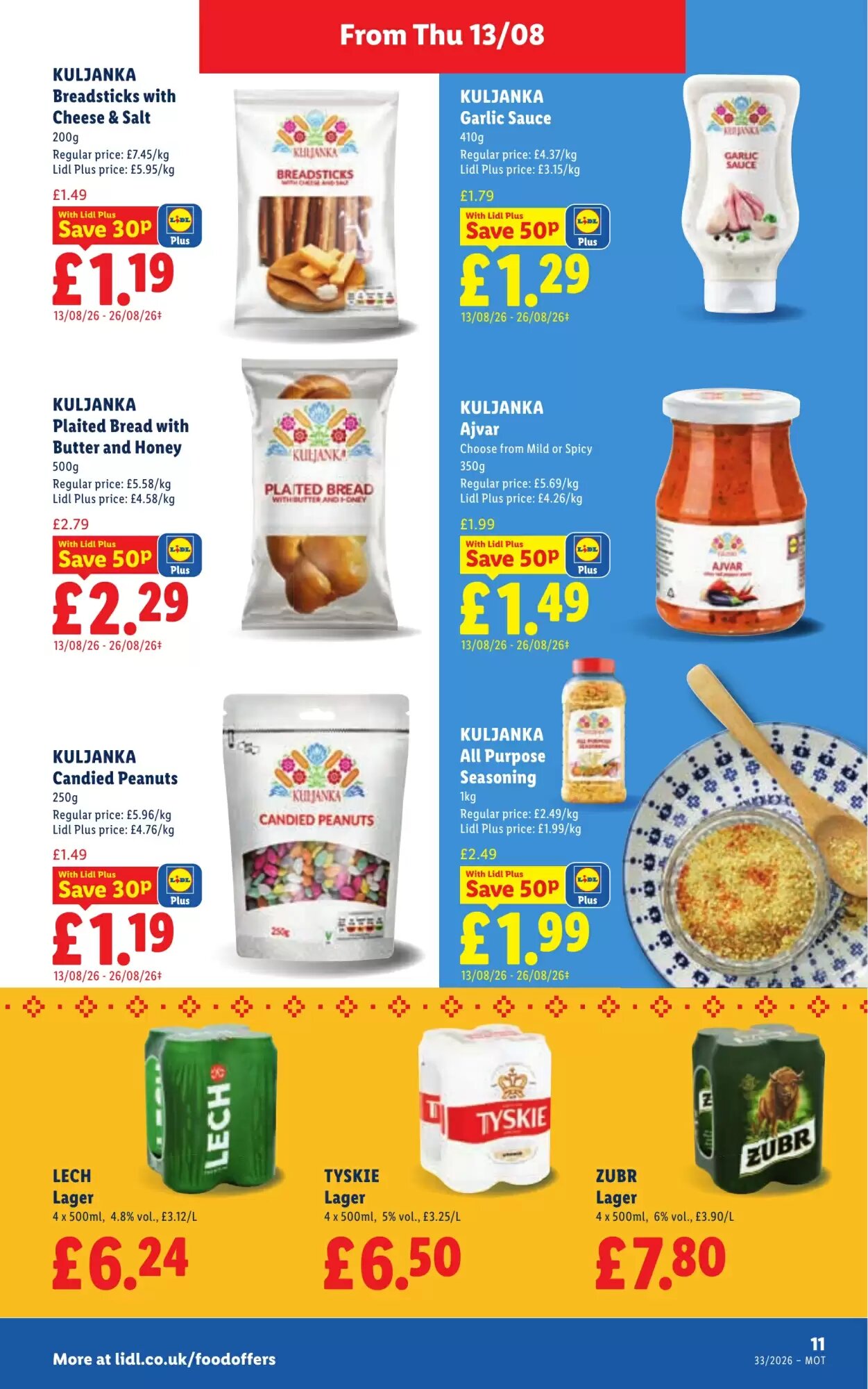 Lidl offers valid from 13/08/2026 - Page 13.