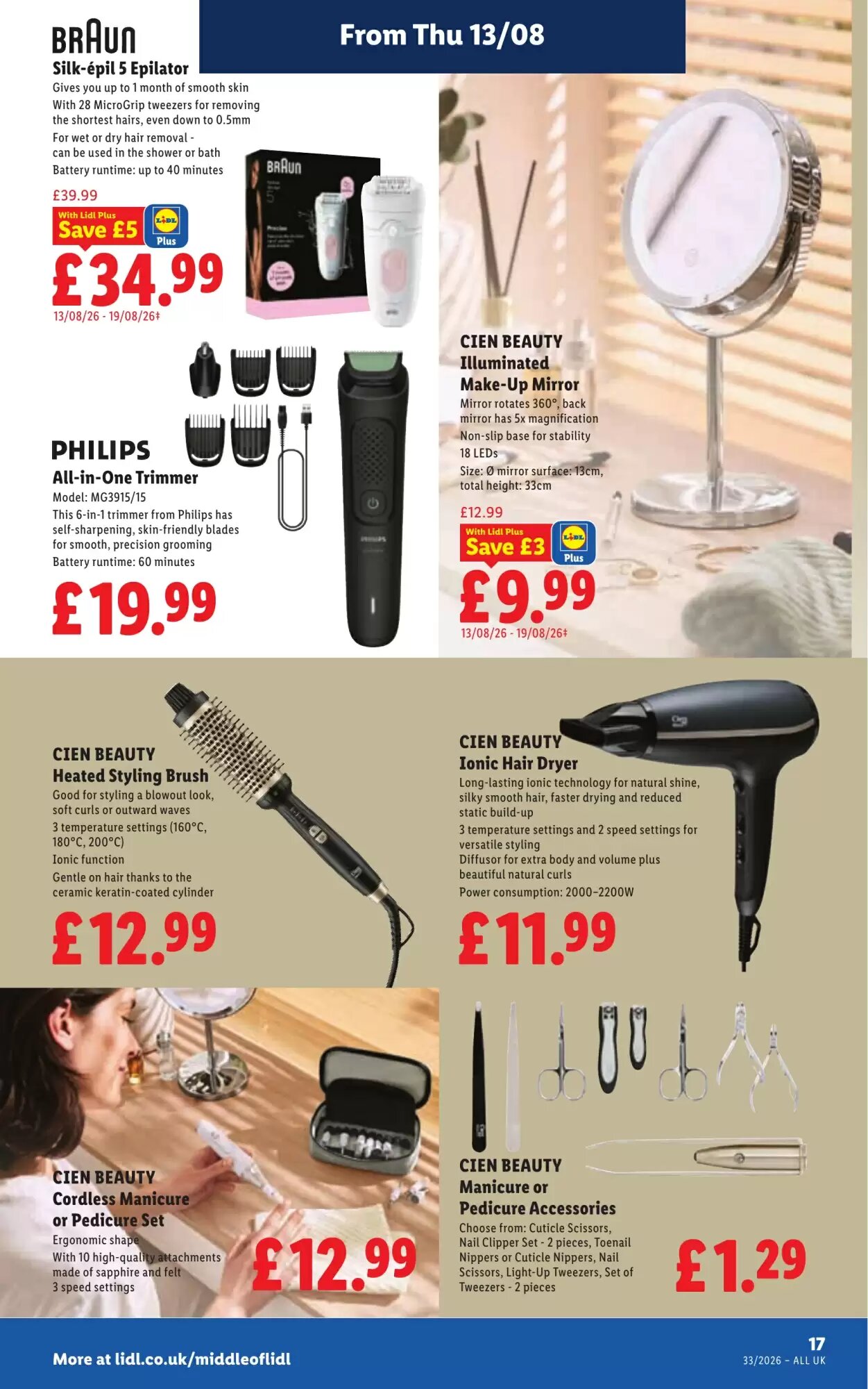 Lidl offers valid from 13/08/2026 - Page 19.