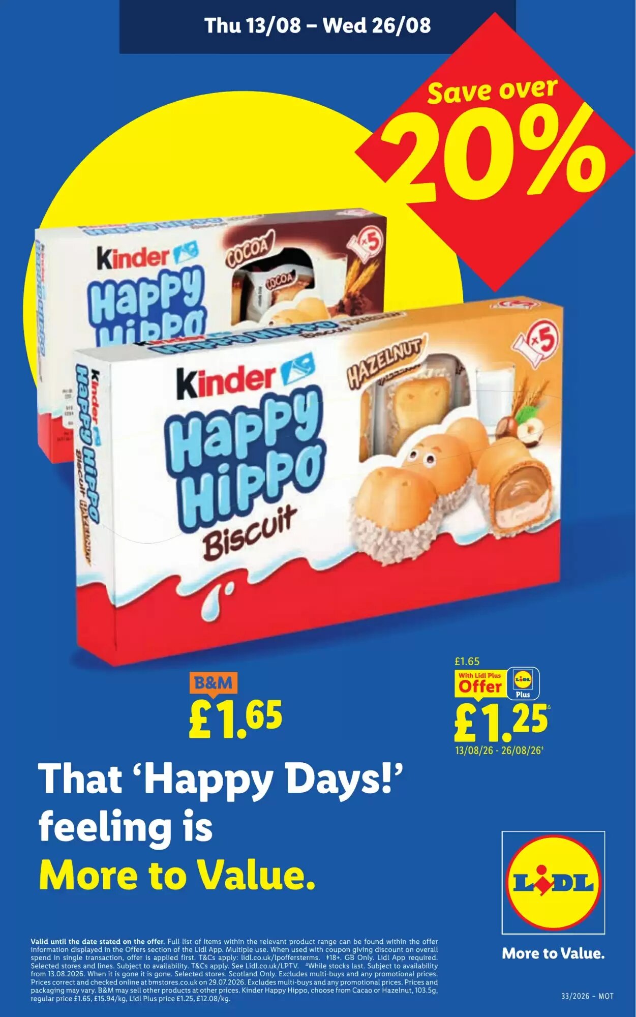Lidl offers valid from 13/08/2026 - Page 26.