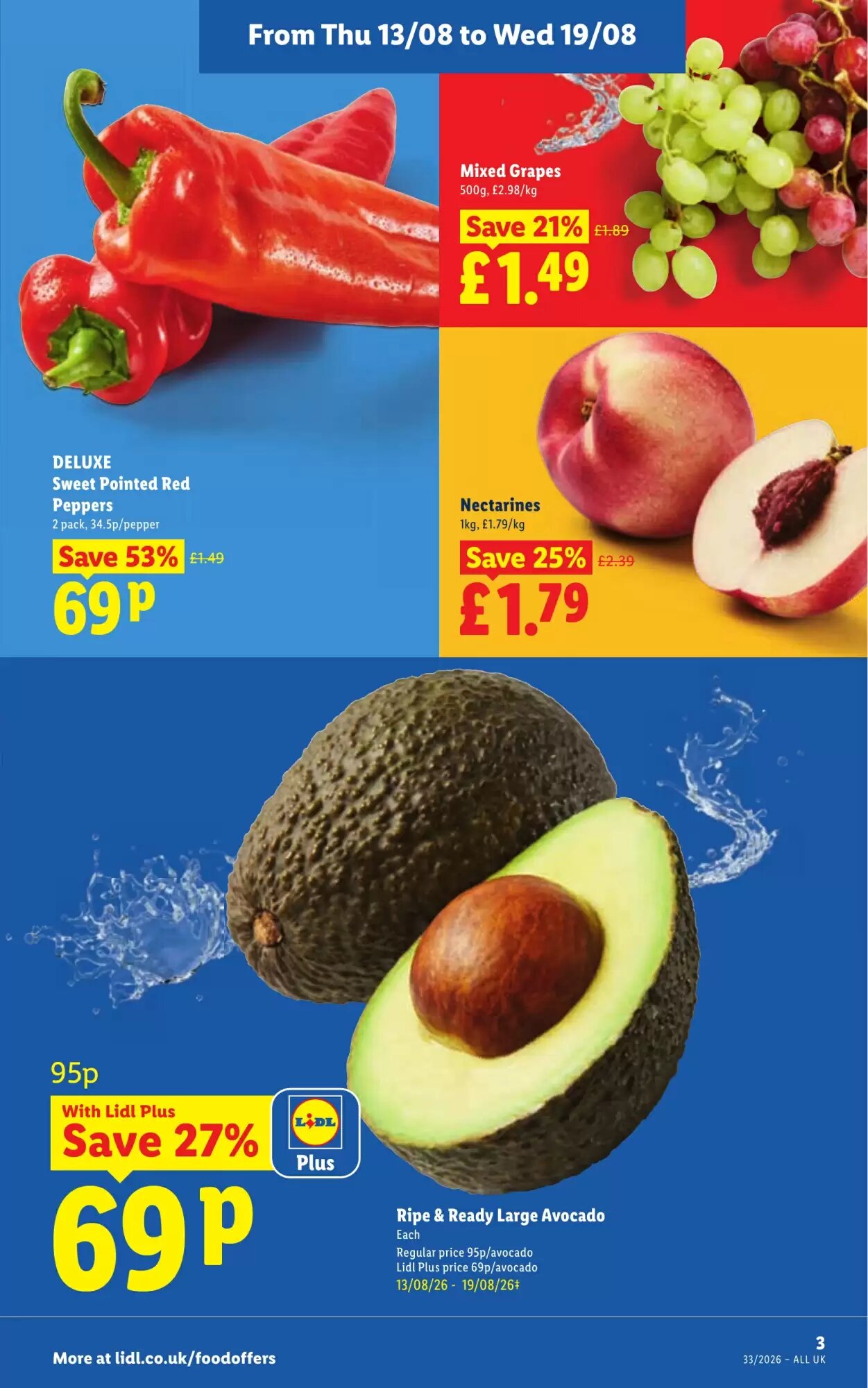 Lidl offers valid from 13/08/2026 - Page 3.