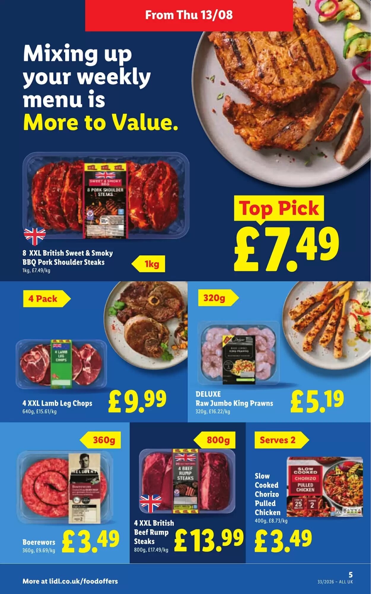 Lidl offers valid from 13/08/2026 - Page 5.