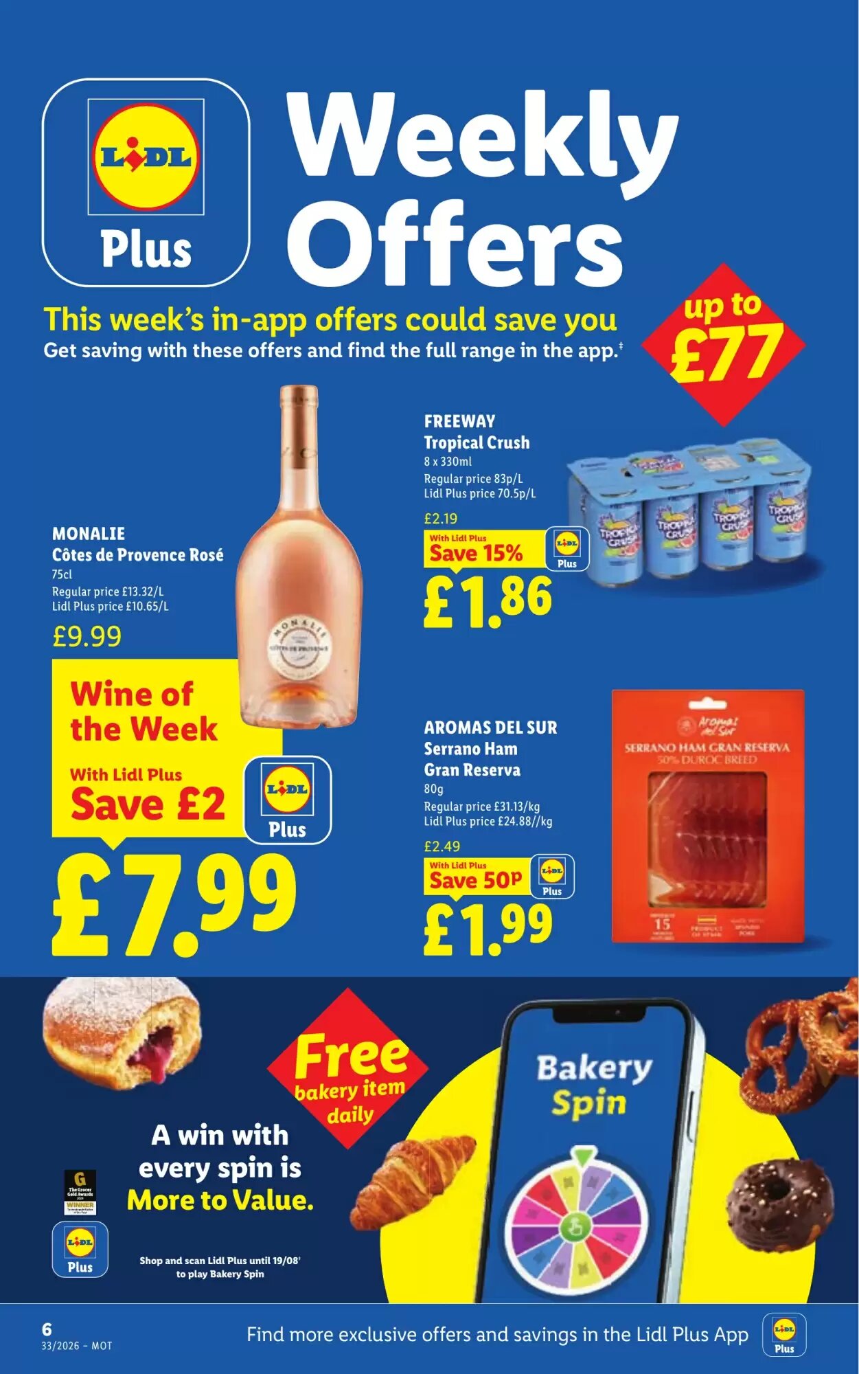 Lidl offers valid from 13/08/2026 - Page 6.