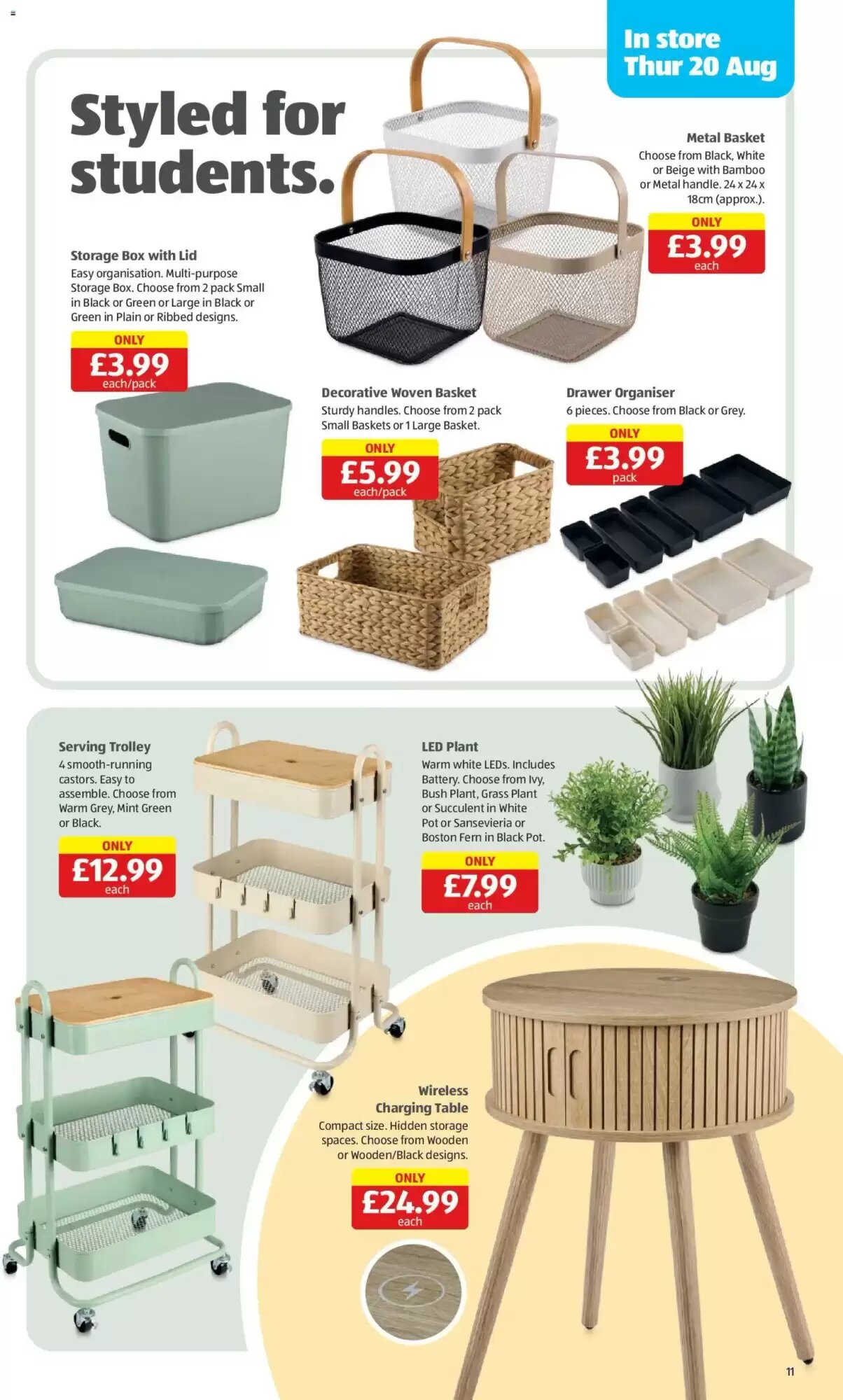 Aldi offers valid from 13/08/2026 - Page 11.