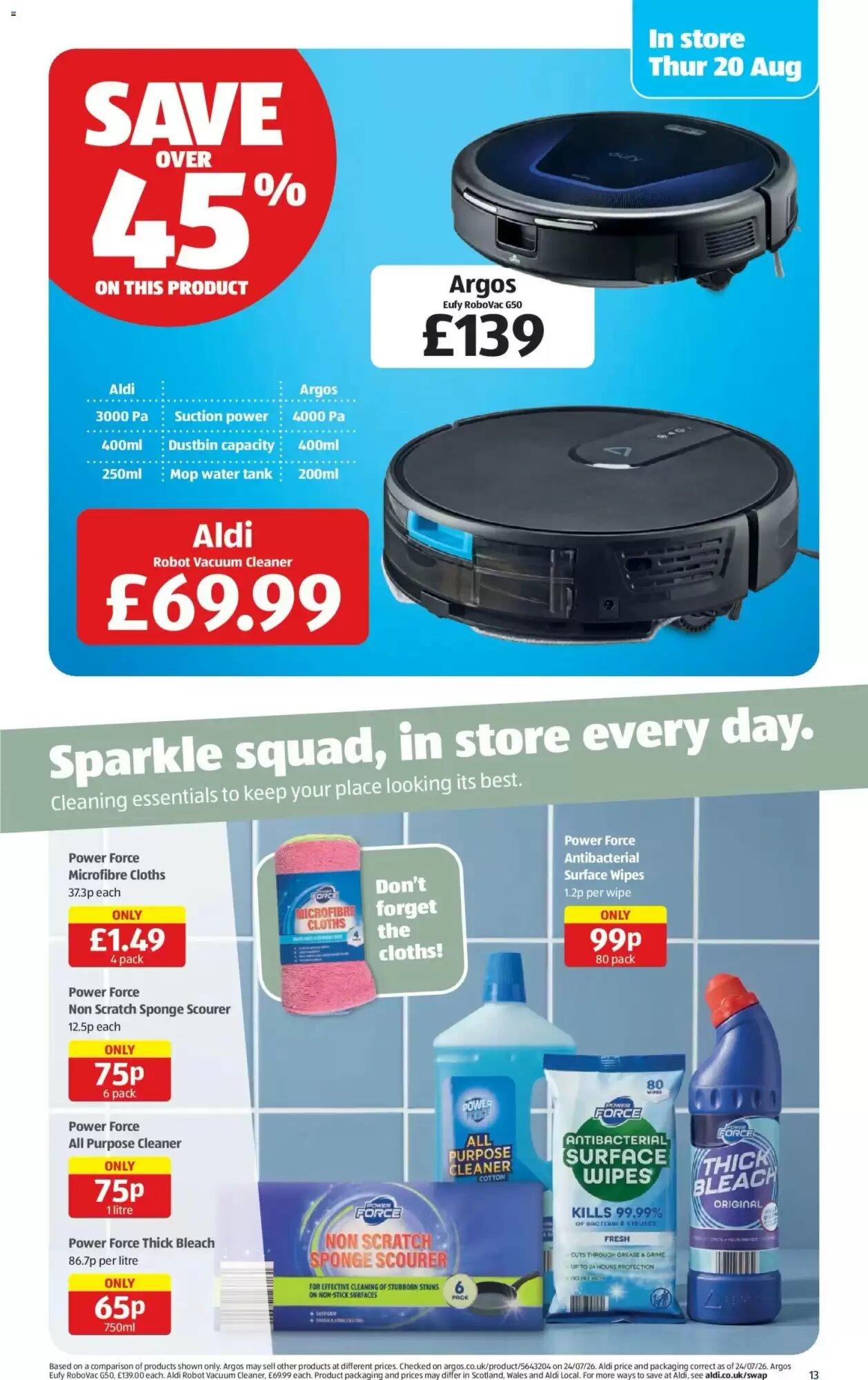 Aldi offers valid from 13/08/2026 - Page 13.