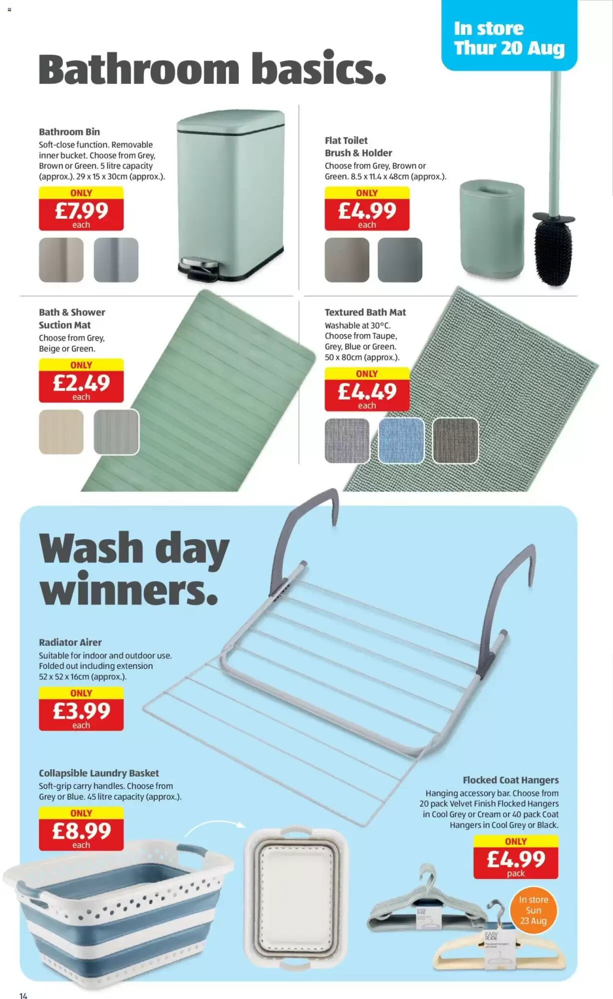 Aldi offers valid from 13/08/2026 - Page 14.