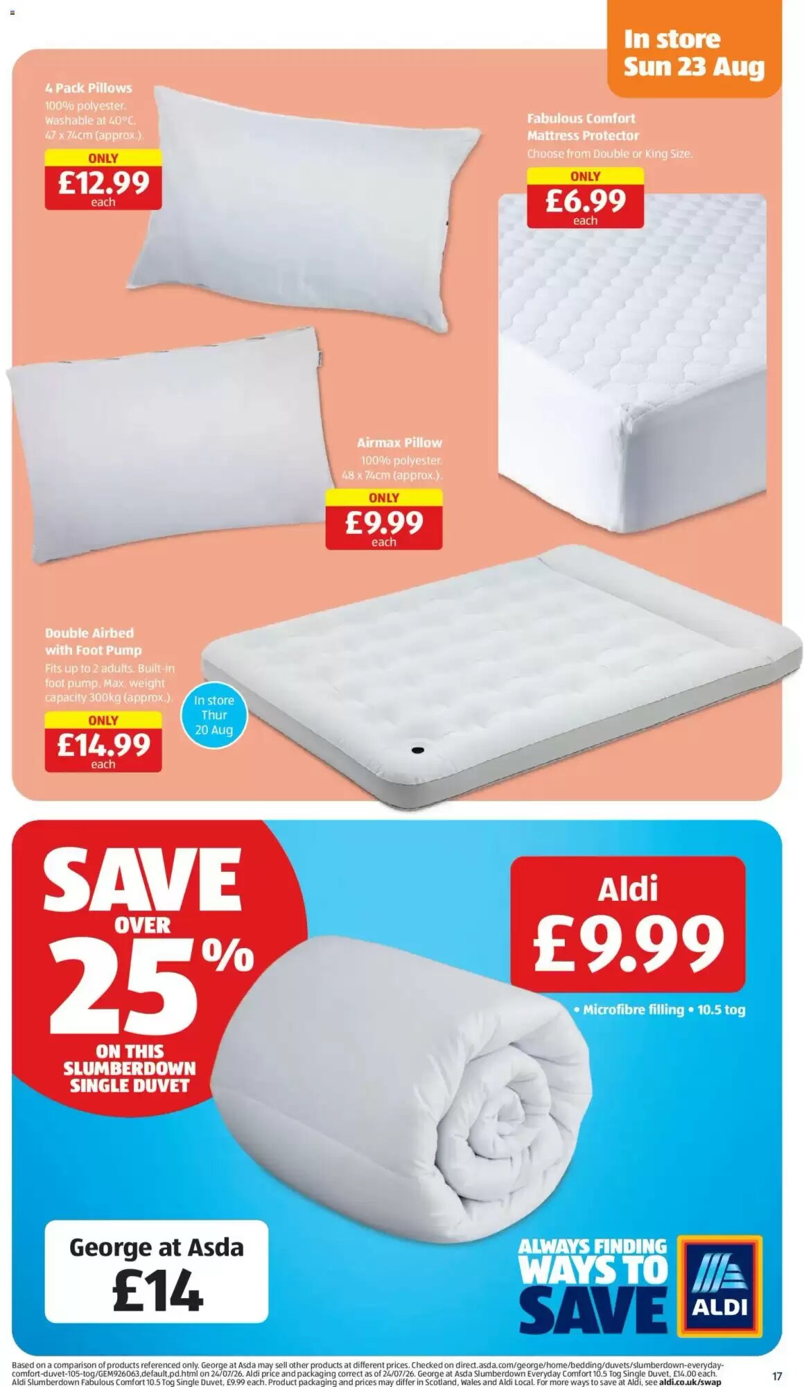 Aldi offers valid from 13/08/2026 - Page 17.