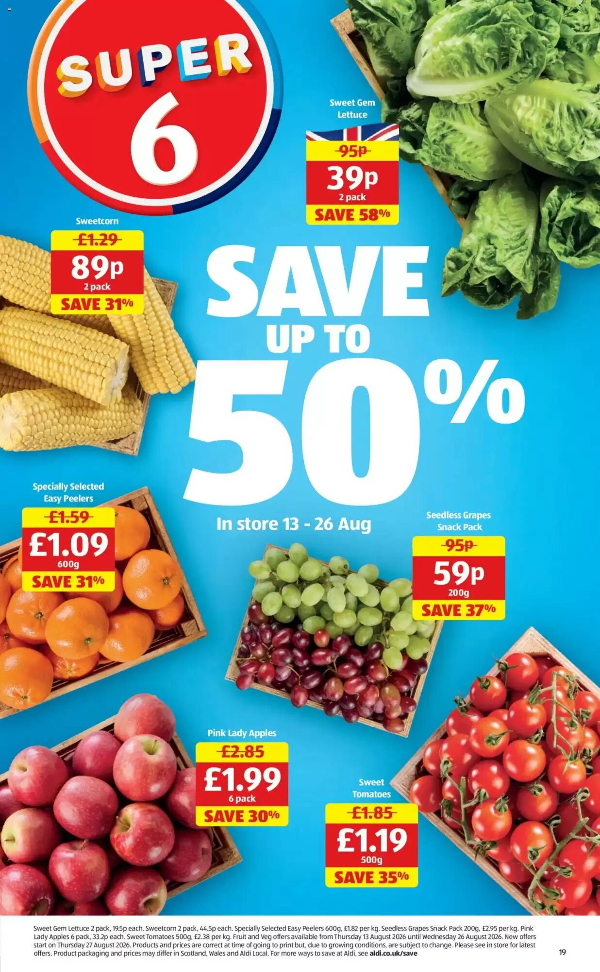 Aldi offers valid from 13/08/2026 - Page 19.