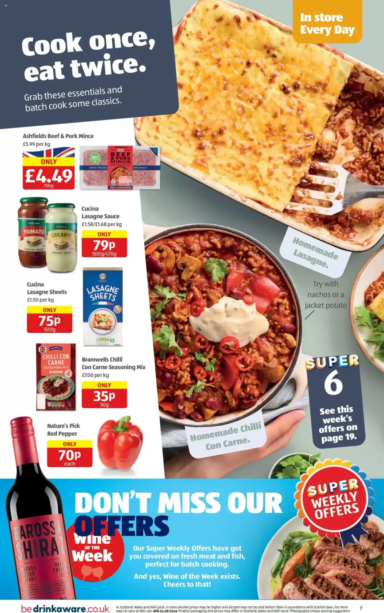 Aldi offers valid from 13/08/2026 - Page 7.