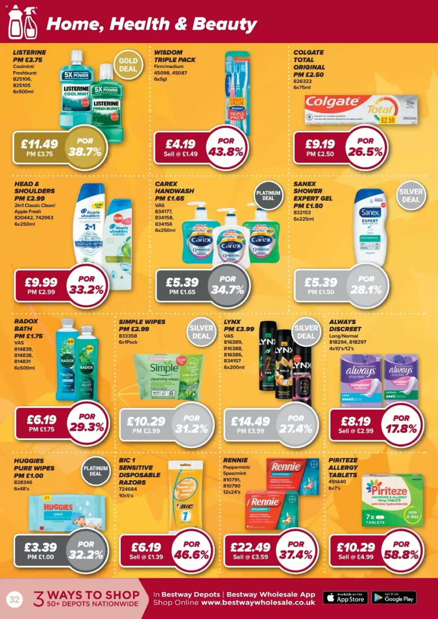 Bestway offers valid from 14/08/2026 - Page 32.