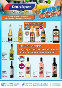 Bestway offers valid from 14/08/2026