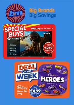 B&M Stores offers valid from 18/08/2026
