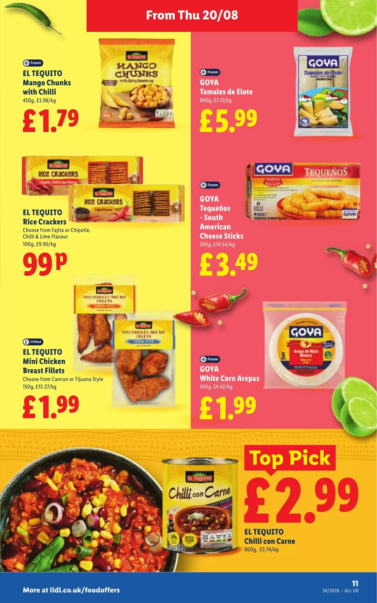 Lidl offers valid from 20/08/2026 - Page 13.