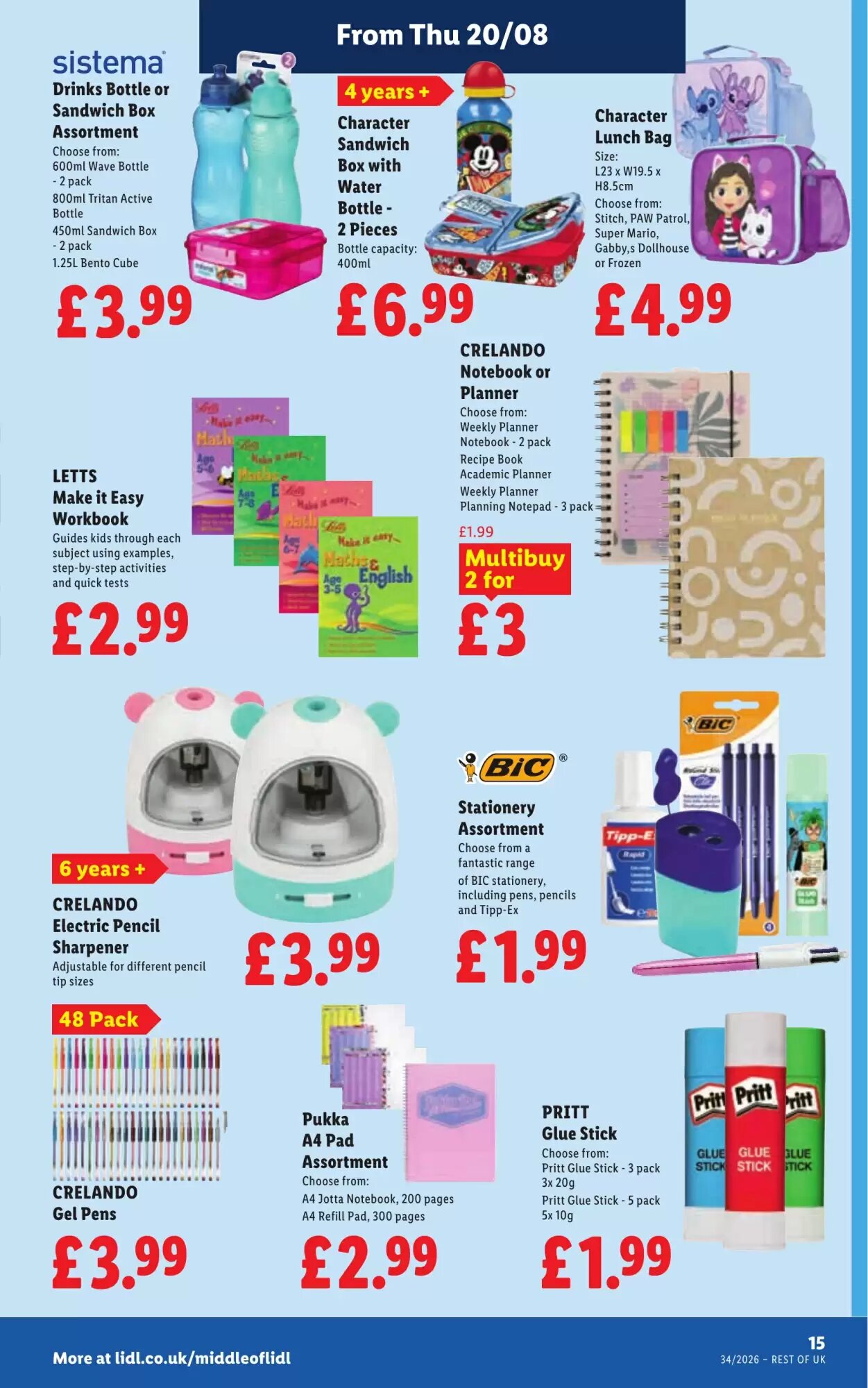 Lidl offers valid from 20/08/2026 - Page 19.