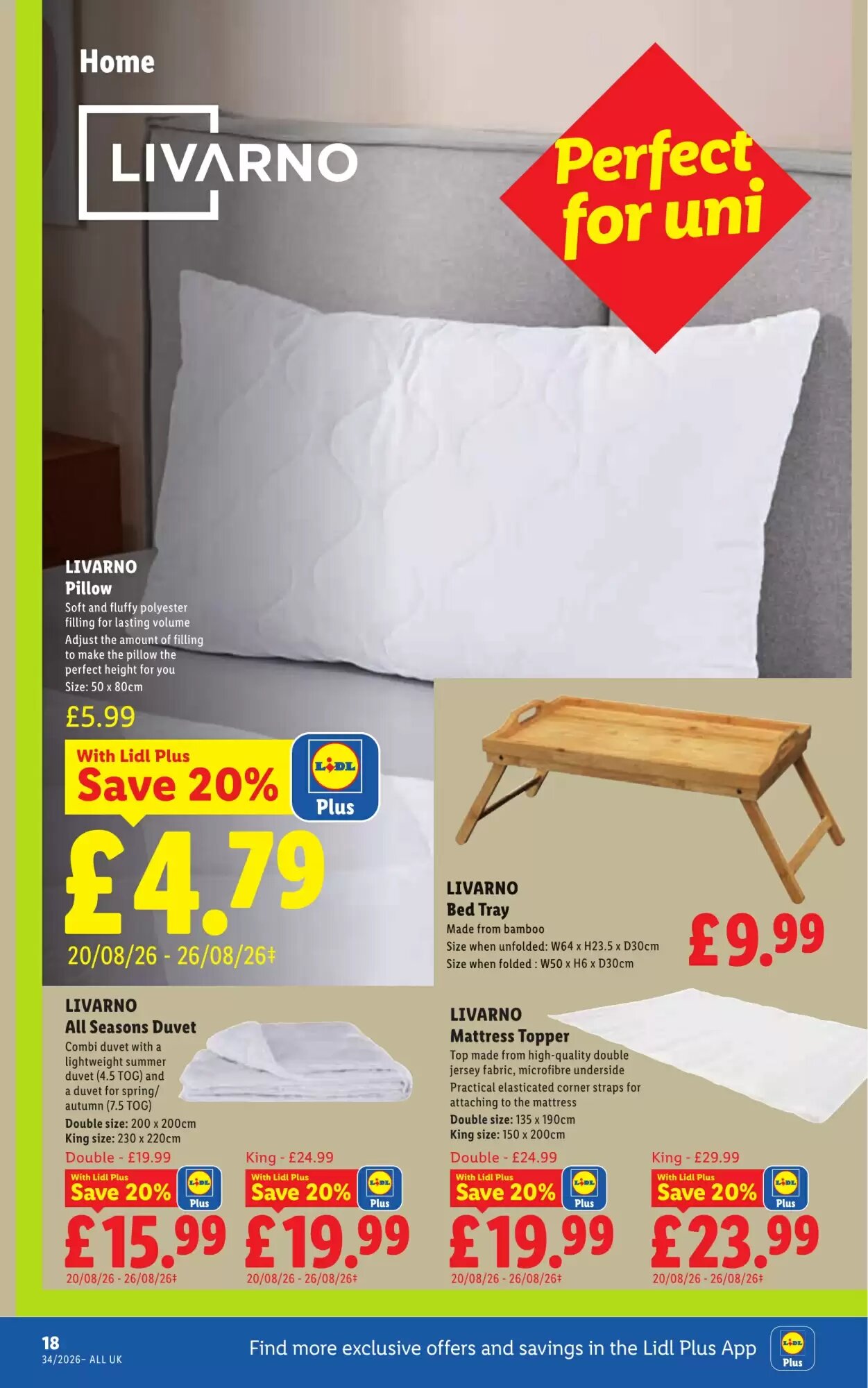 Lidl offers valid from 20/08/2026 - Page 22.