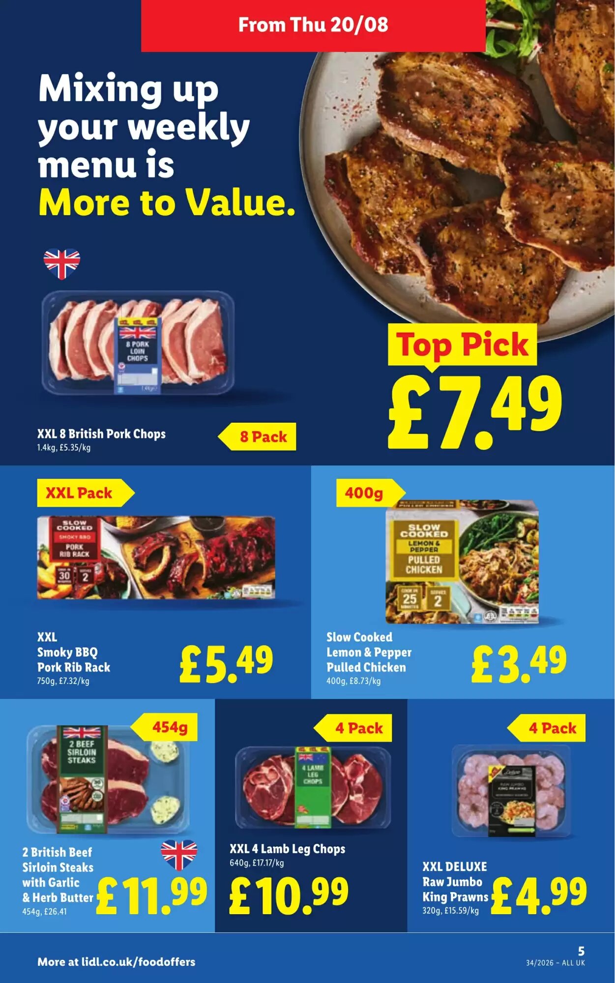 Lidl offers valid from 20/08/2026 - Page 5.