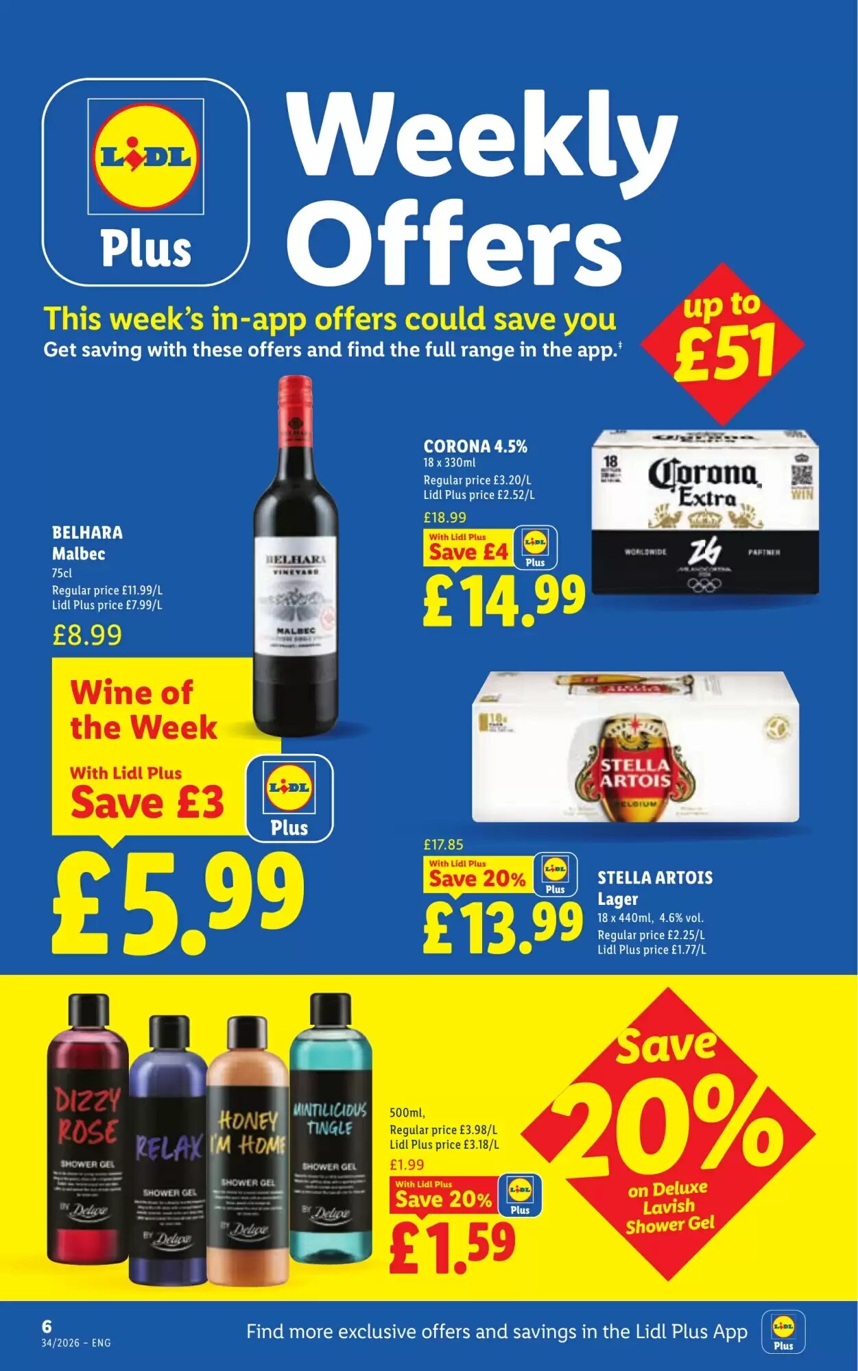 Lidl offers valid from 20/08/2026 - Page 6.