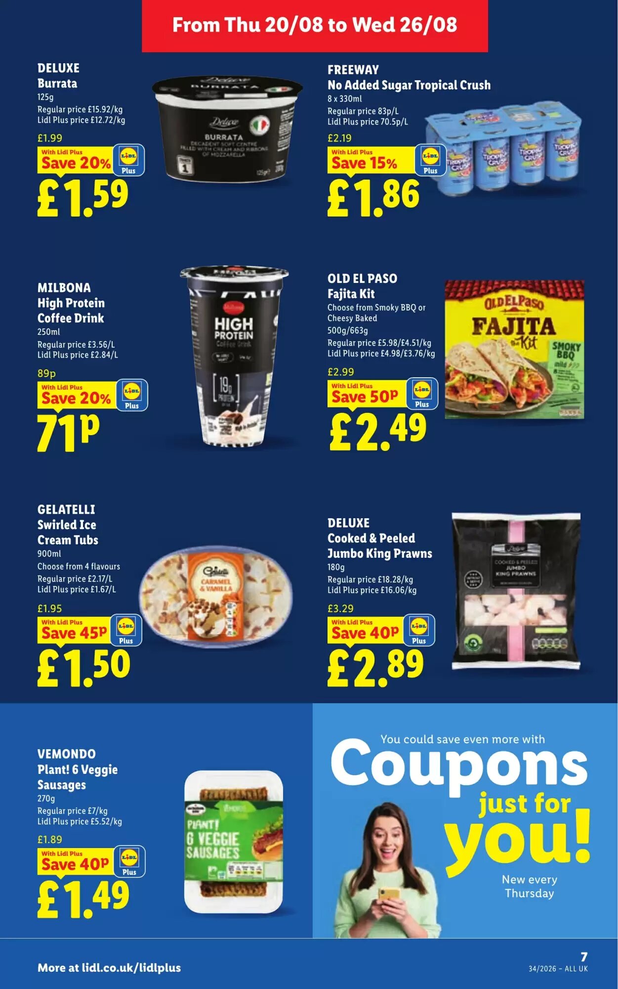 Lidl offers valid from 20/08/2026 - Page 7.