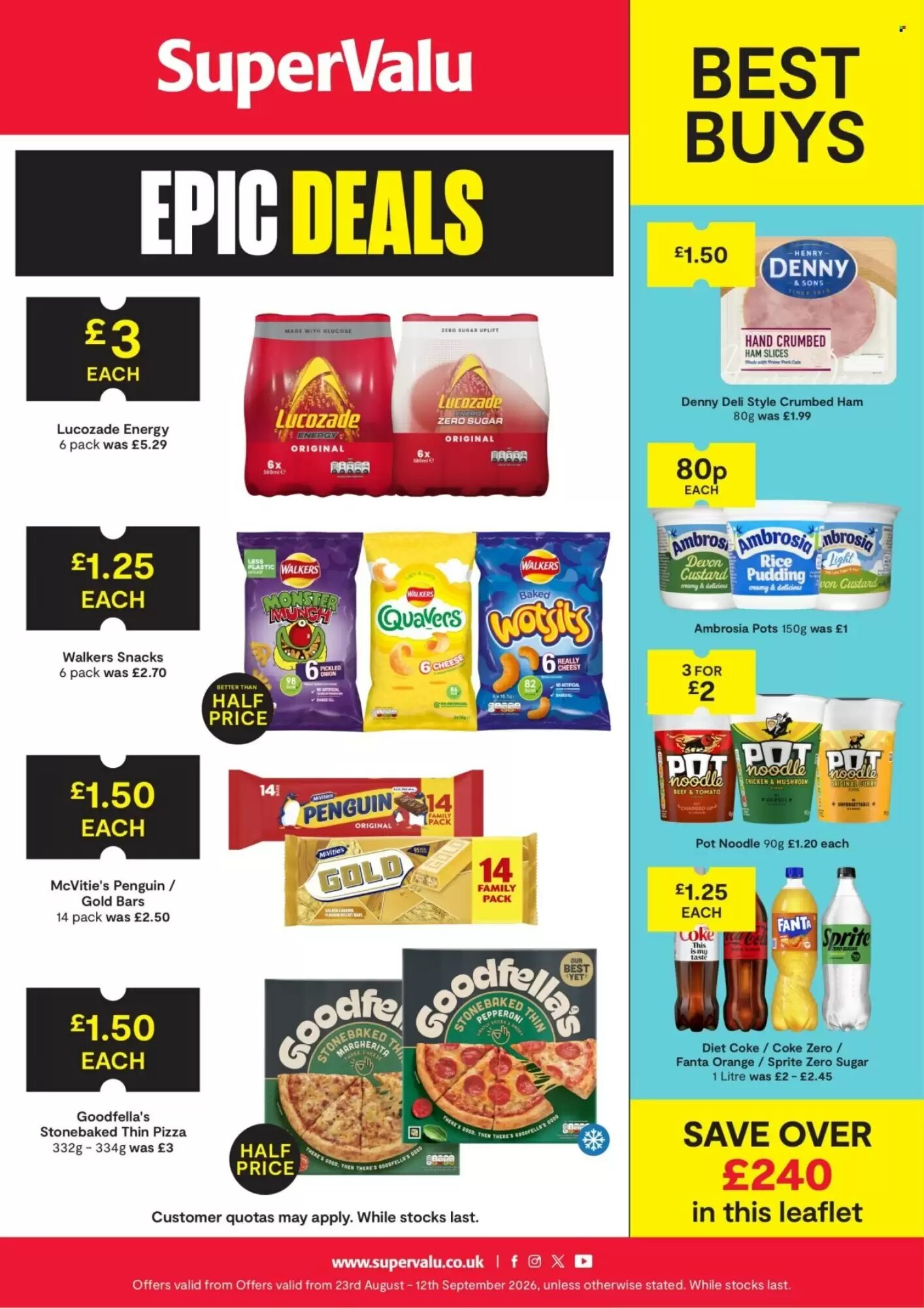 SuperValu offers valid from 23/08/2026 - Page 1.